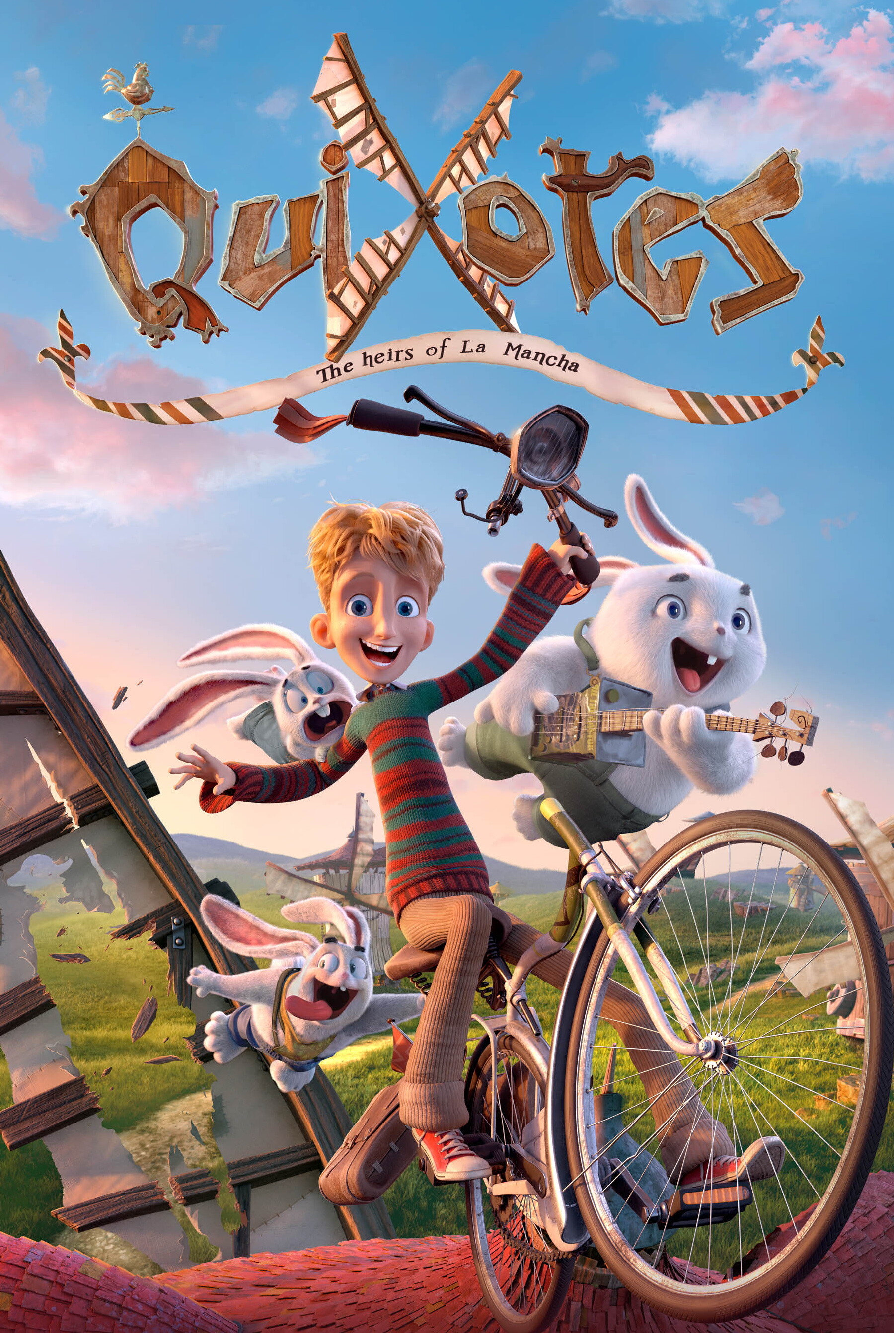 Quixotes, Heirs of La Mancha, Animation, Adventure, 1800x2690 HD Phone