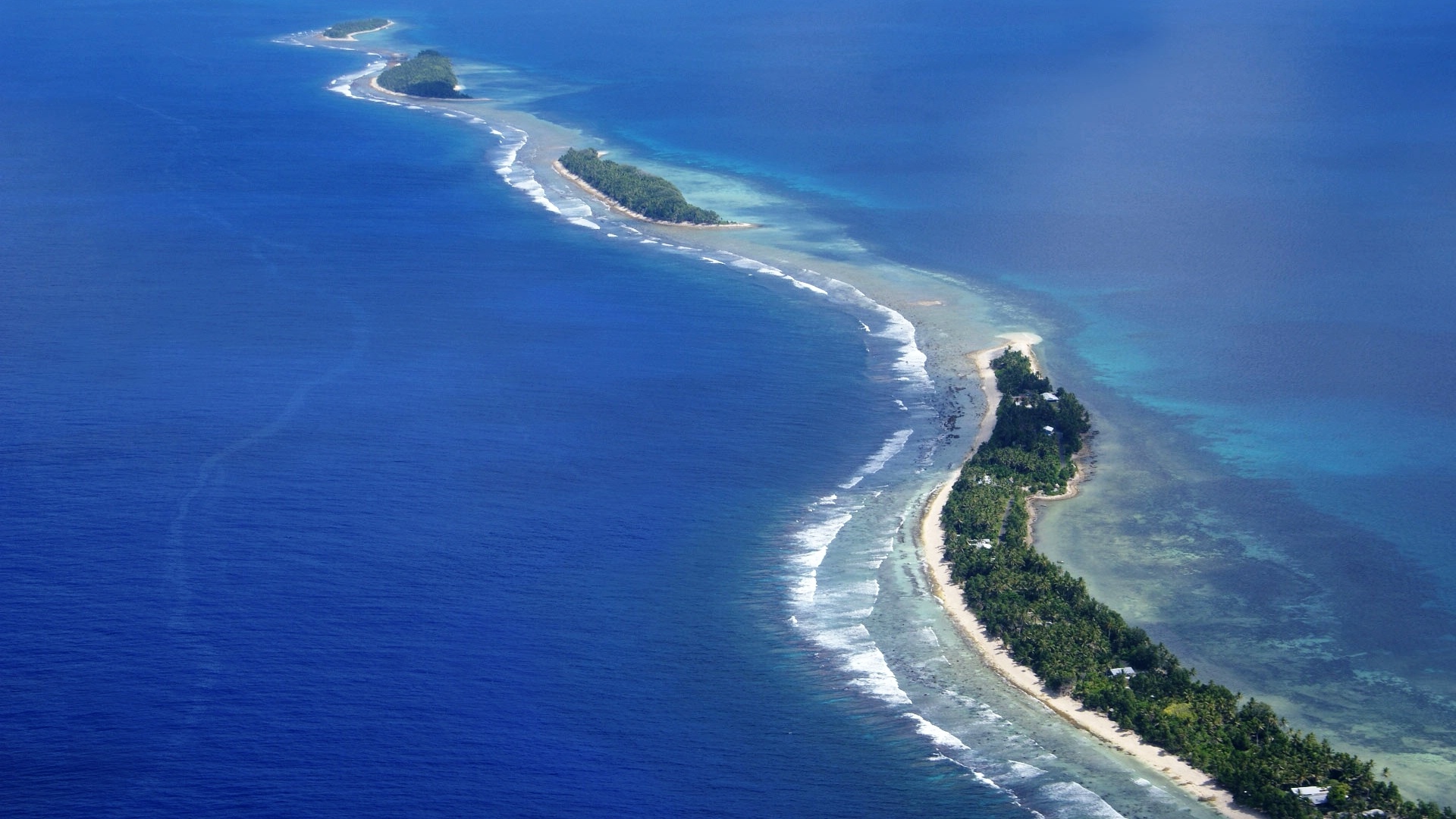 Tuvalu travels, Coastal adaptation project, Climate resilience, Sustainable development, 1920x1080 Full HD Desktop