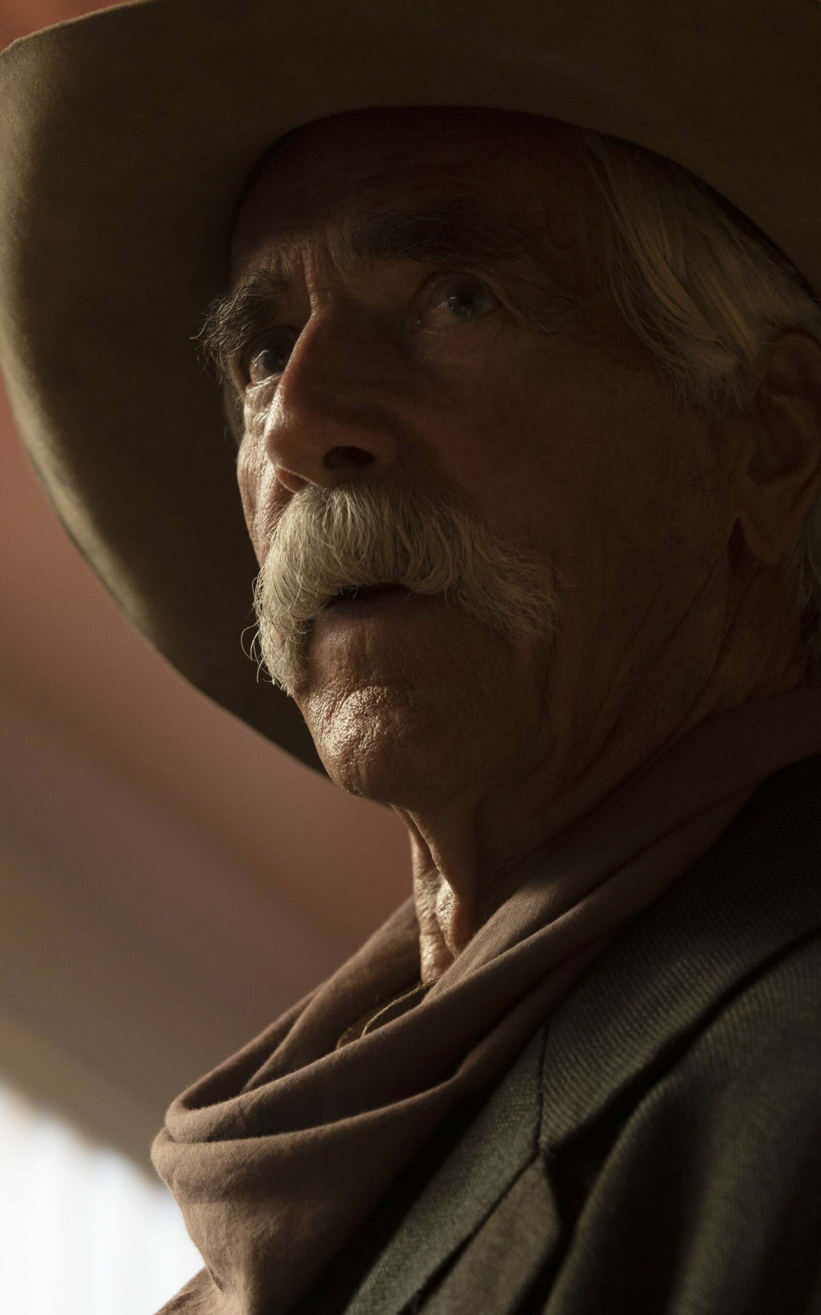 1883 (TV Series): Brennan, A 75 year-old Union Civil War Veteran who lost his family to small pox. 1600x2560 HD Background.