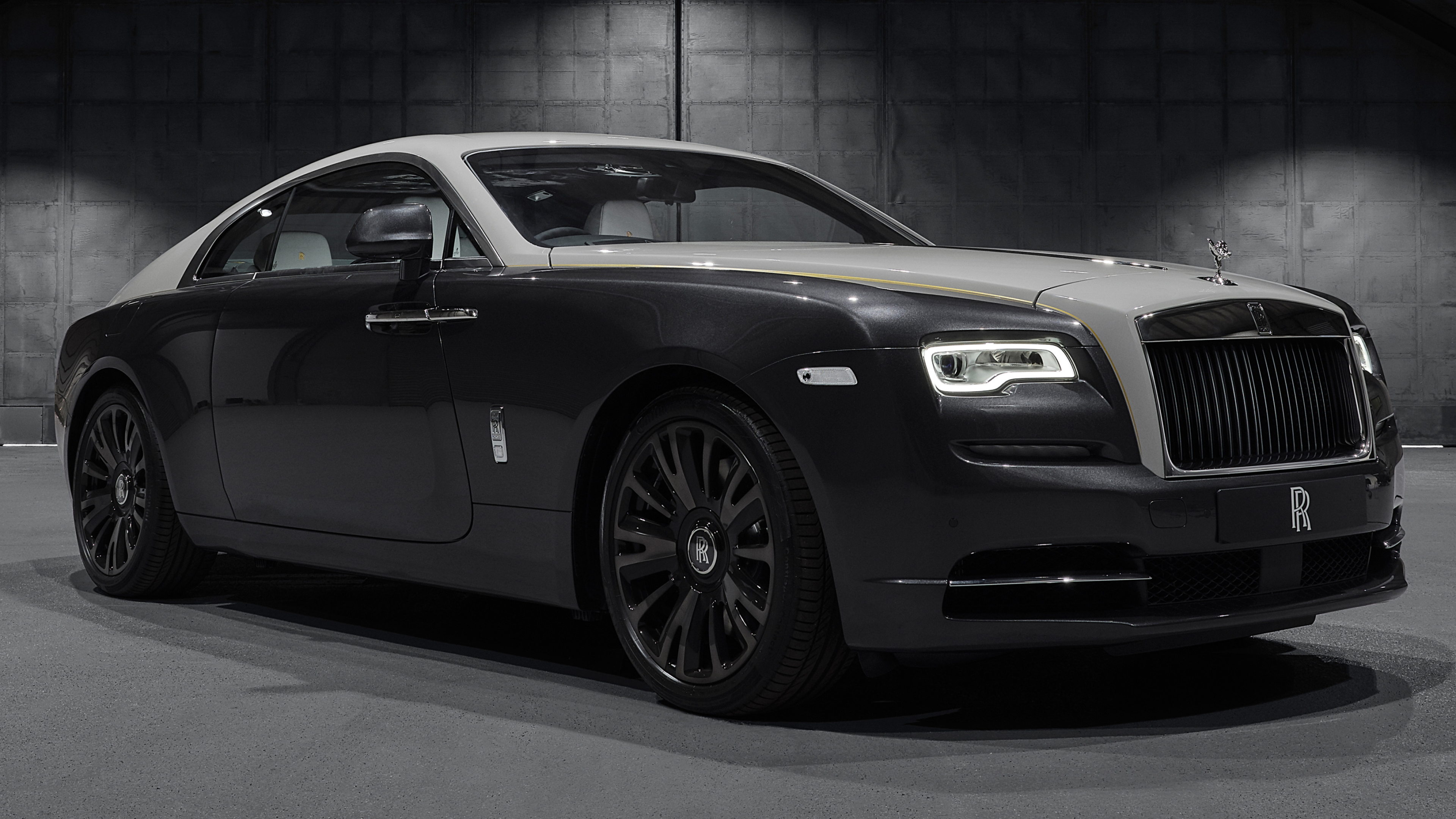 Rolls-Royce Wraith, Iconic vehicle, Unparalleled luxury, Unmatched presence, 3840x2160 4K Desktop