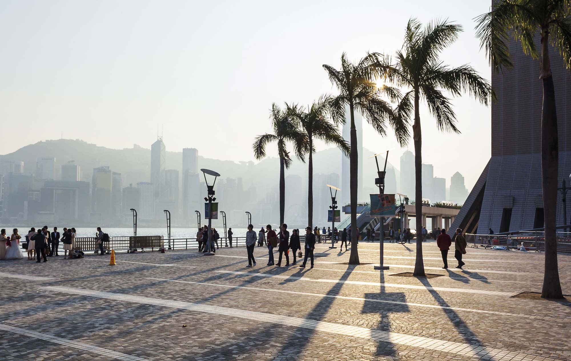 Kowloon waterfront, Walking tour, Discover the city, Scenic views, 2000x1270 HD Desktop