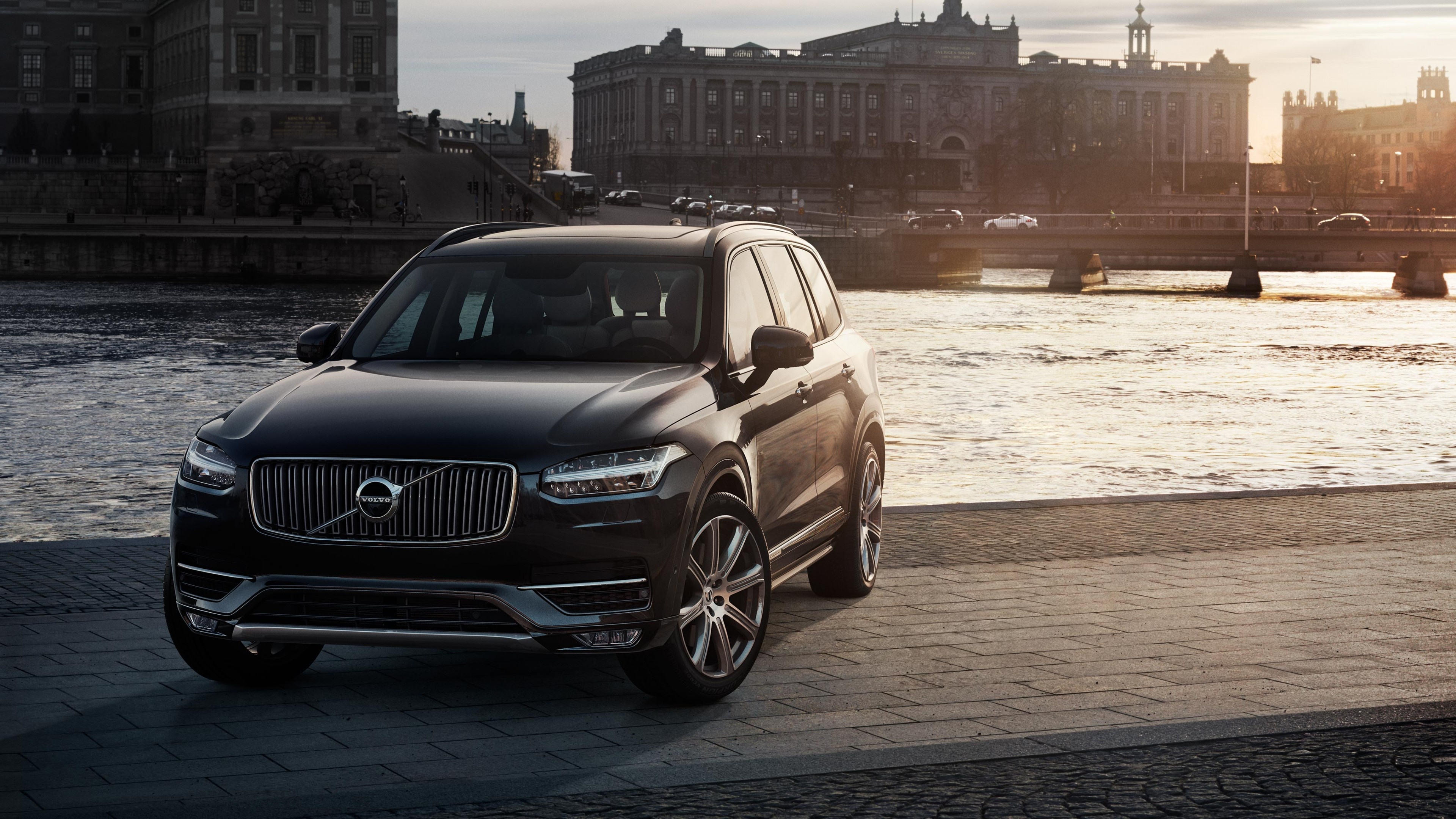 Volvo XC90, Captivating luxury, Front buy or rent, Unmatched reviews, 3840x2160 4K Desktop