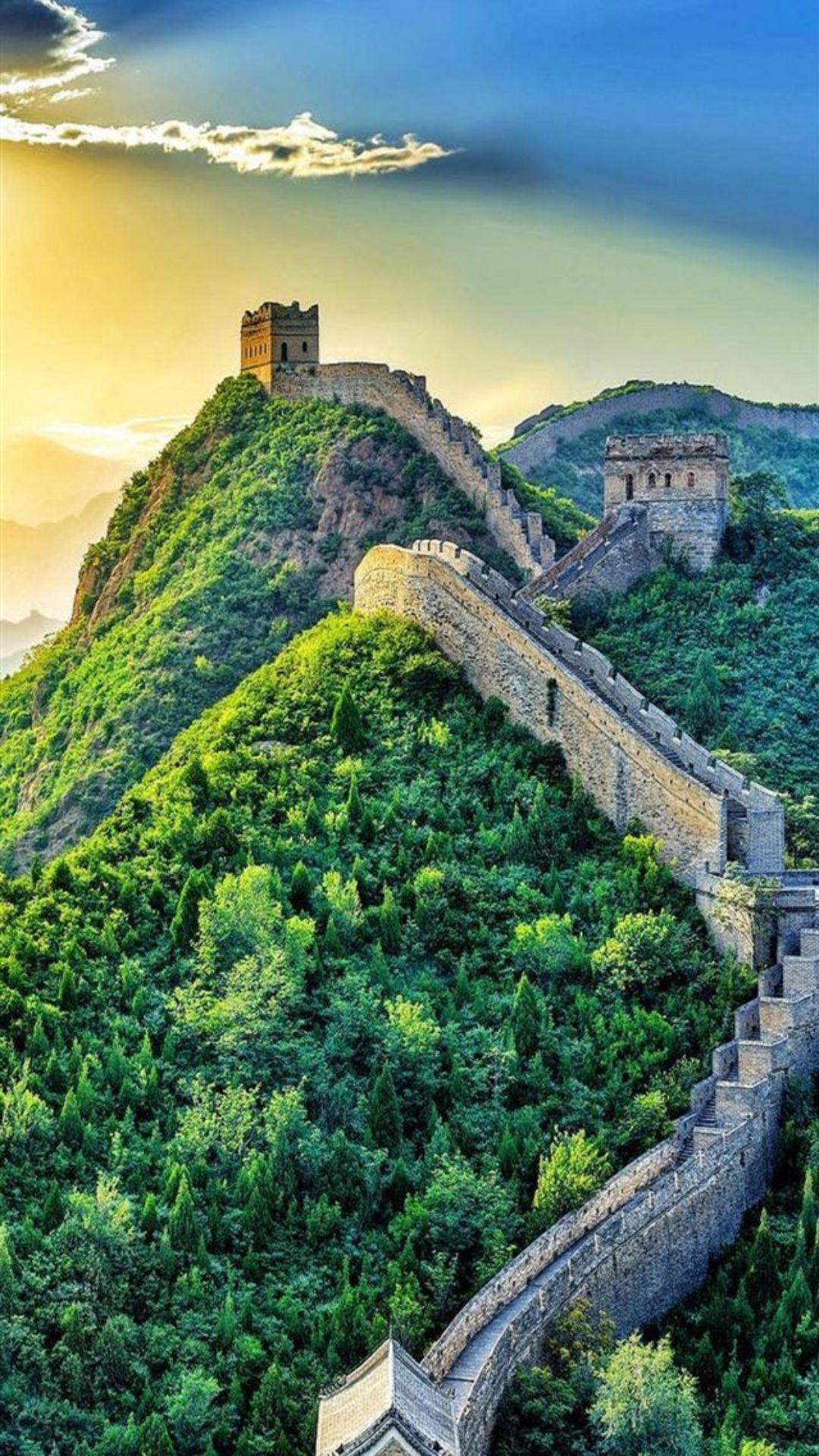 UNESCO Travels, Great Wall of China wallpapers, World heritage sites, Travel destinations, 1080x1920 Full HD Phone