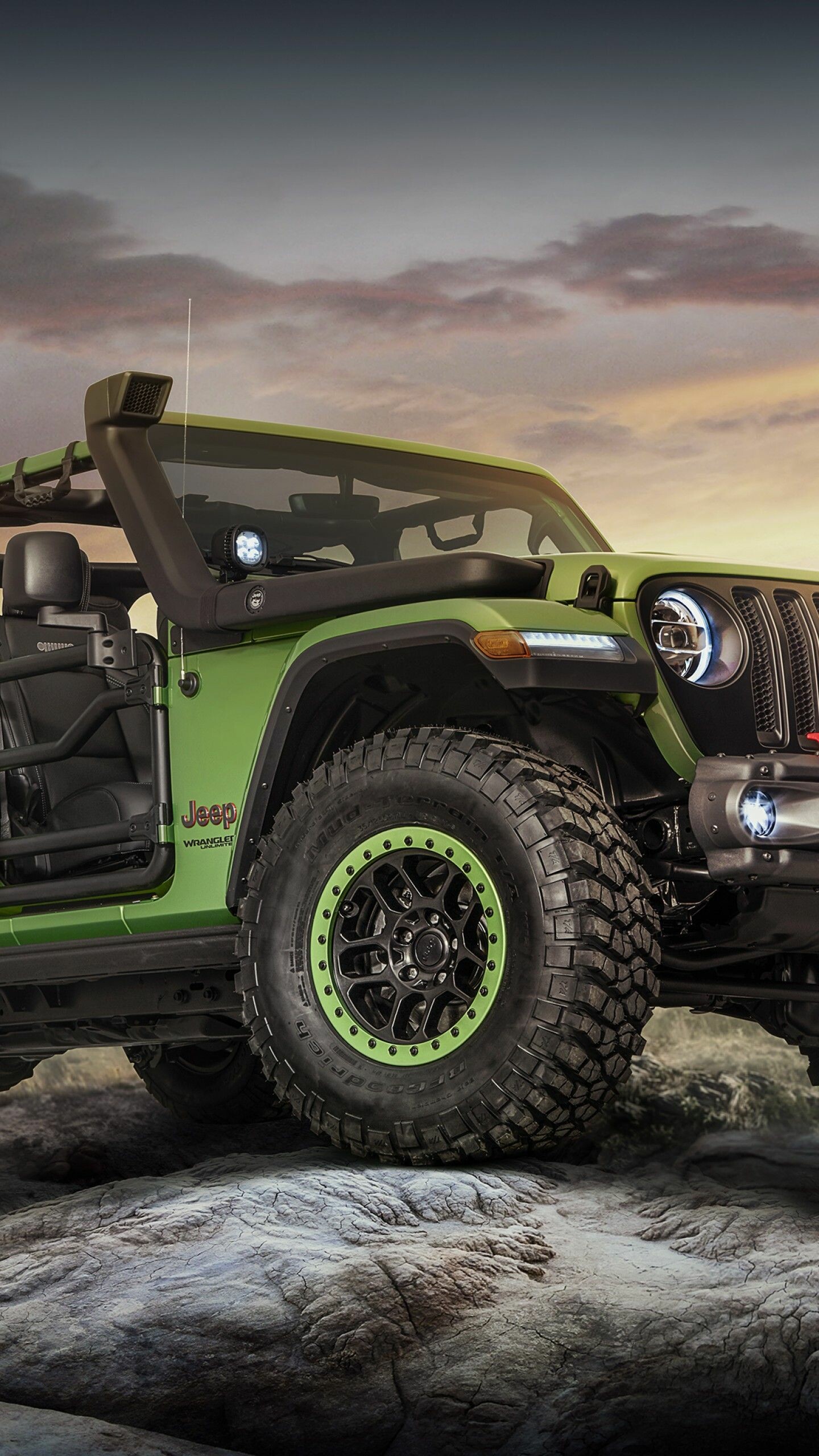 Jeep: Wrangler Unlimited Rubicon, 2018. 1440x2560 HD Background.