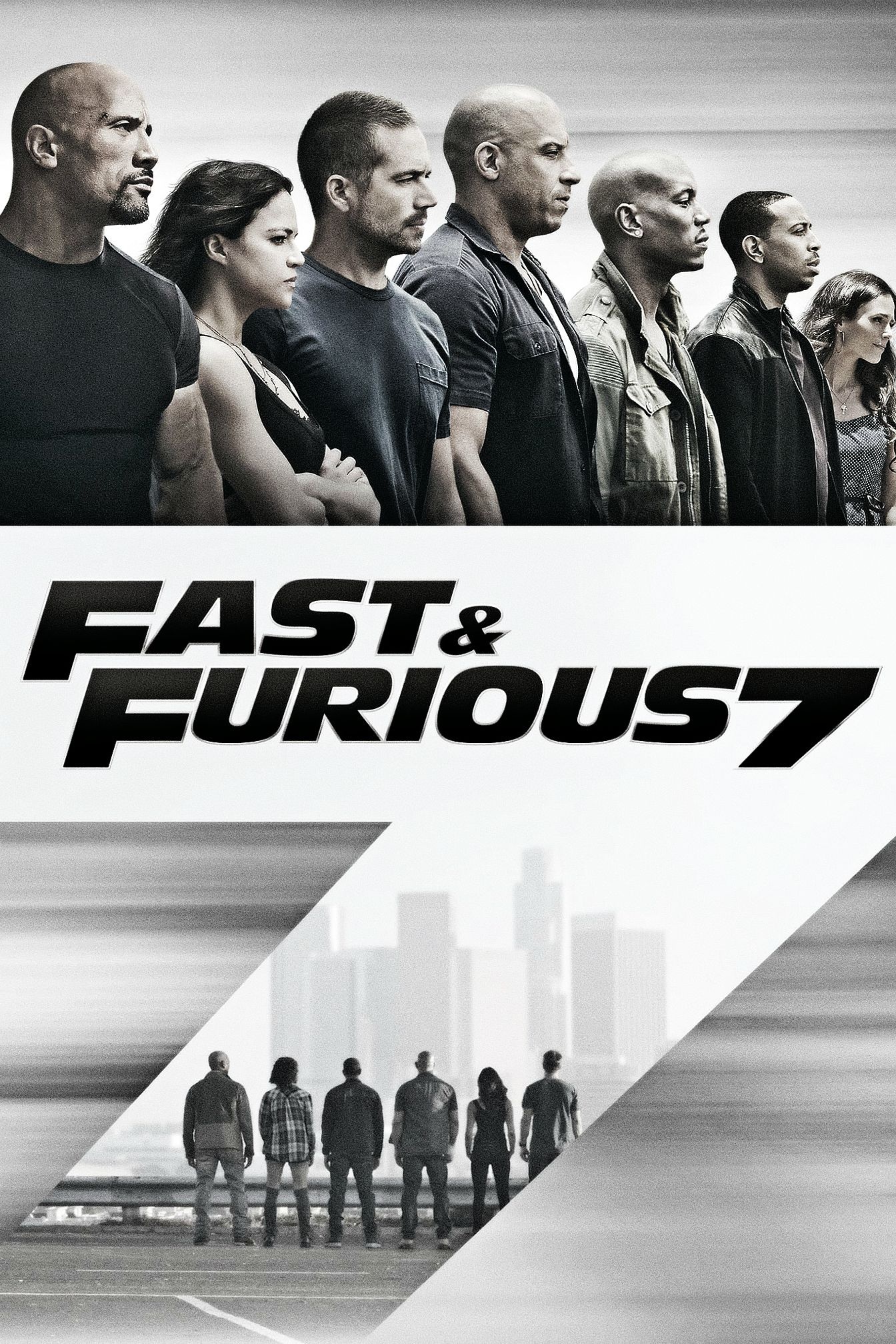 Furious 7, Explosive action, High-speed thrills, Adrenaline-fueled ride, 1350x2020 HD Phone