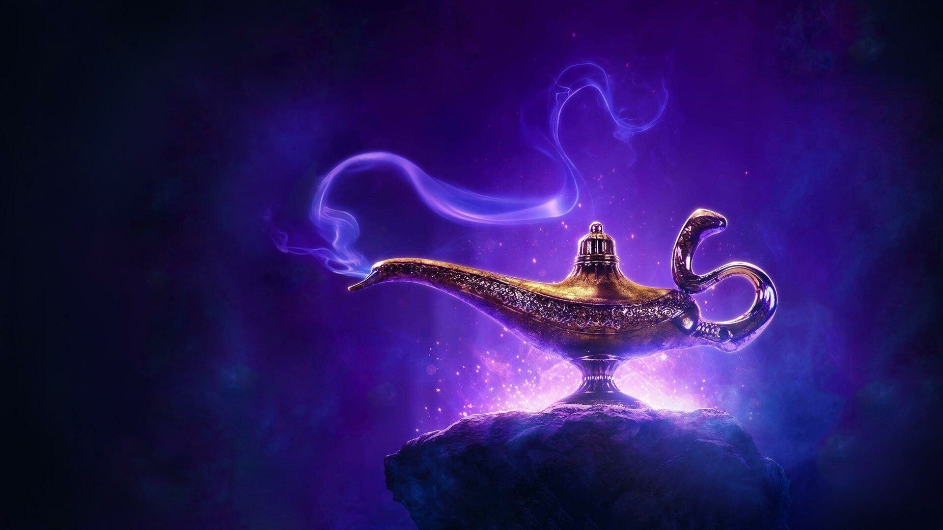 Aladdin (Cartoon): The 31st entry into the Disney Animated Canon. 1920x1080 Full HD Background.