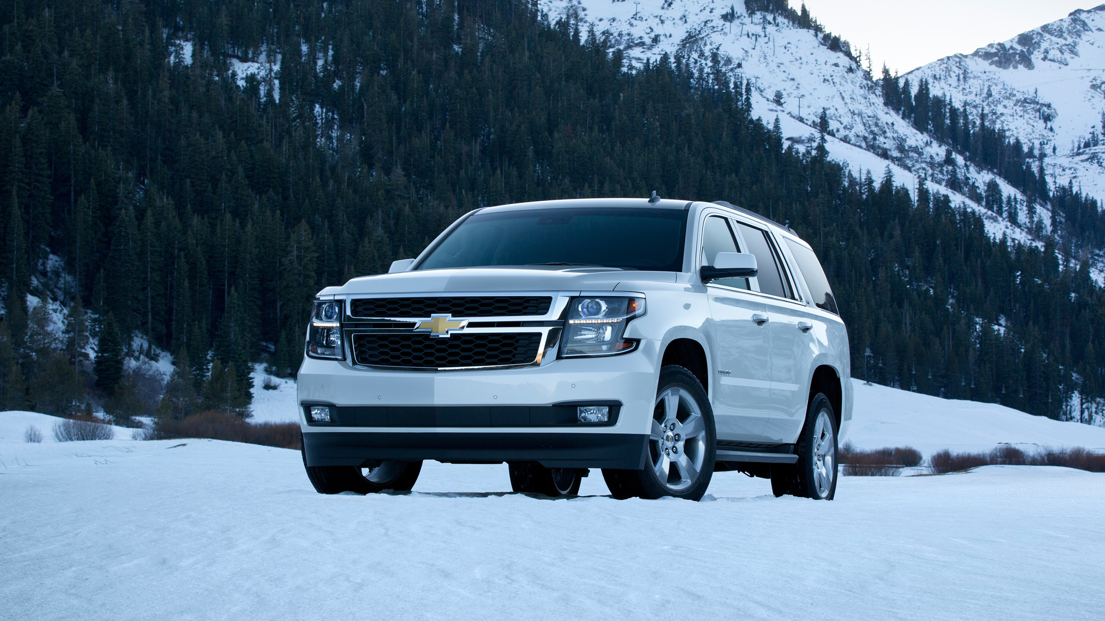 Chevrolet Tahoe, LTZ, 2015 model, Auto, 3840x2160 4K Desktop