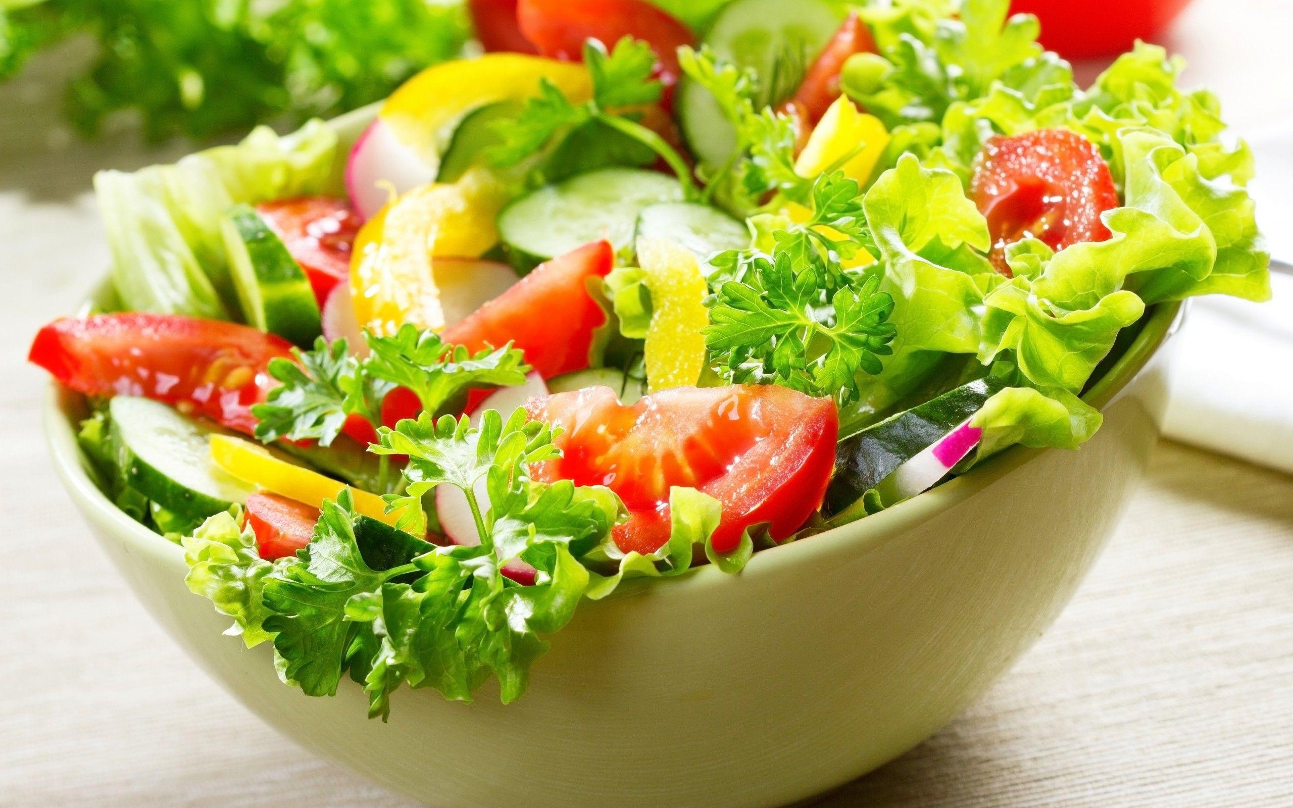 Healthy food, Fresh salad, Wholesome nutrition, Delicious wallpaper, 2560x1600 HD Desktop