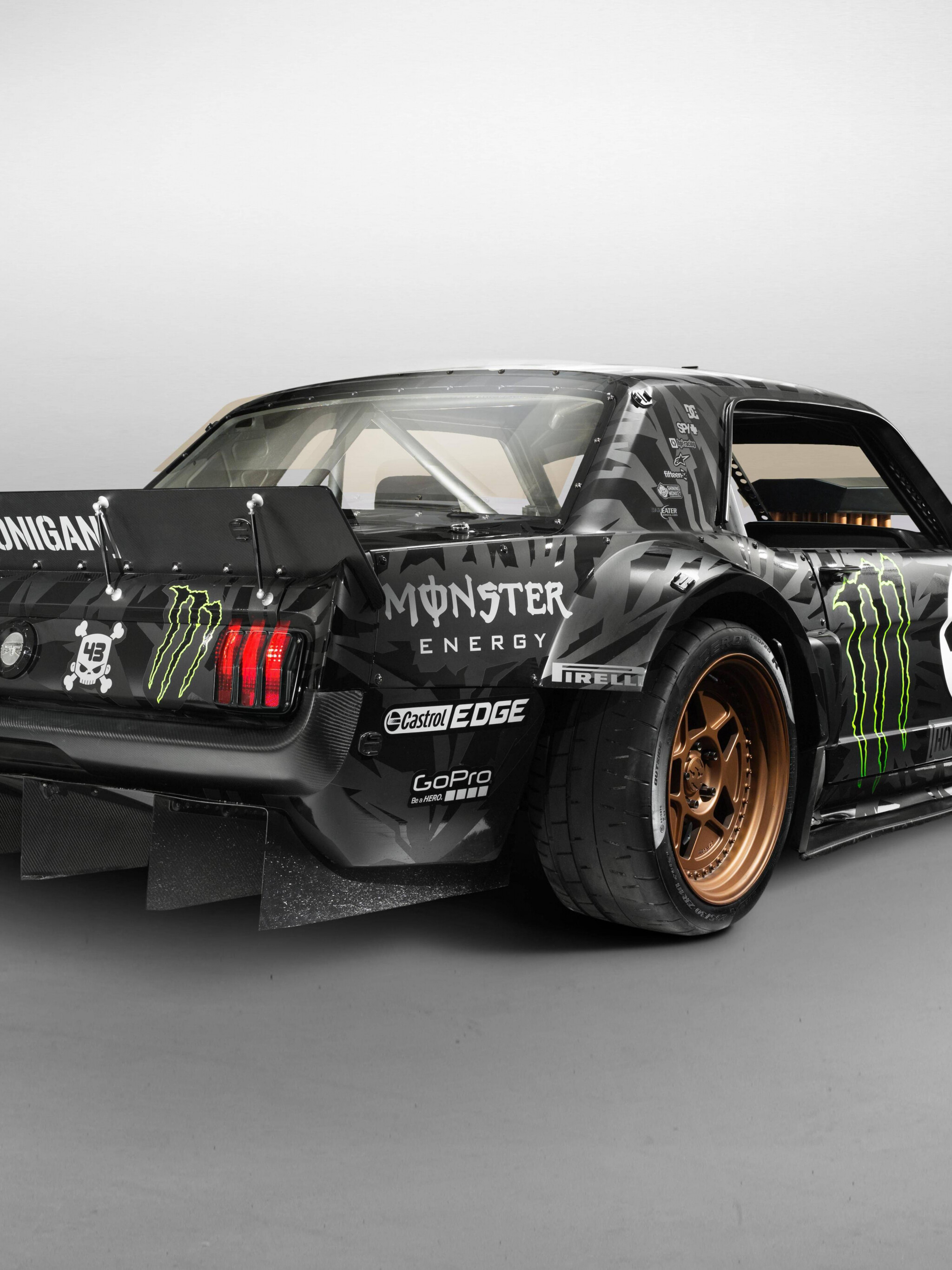 Hoonicorn: A collaboration between racecar driver Ken Block and Ford, Custom vehicle. 2050x2740 HD Background.