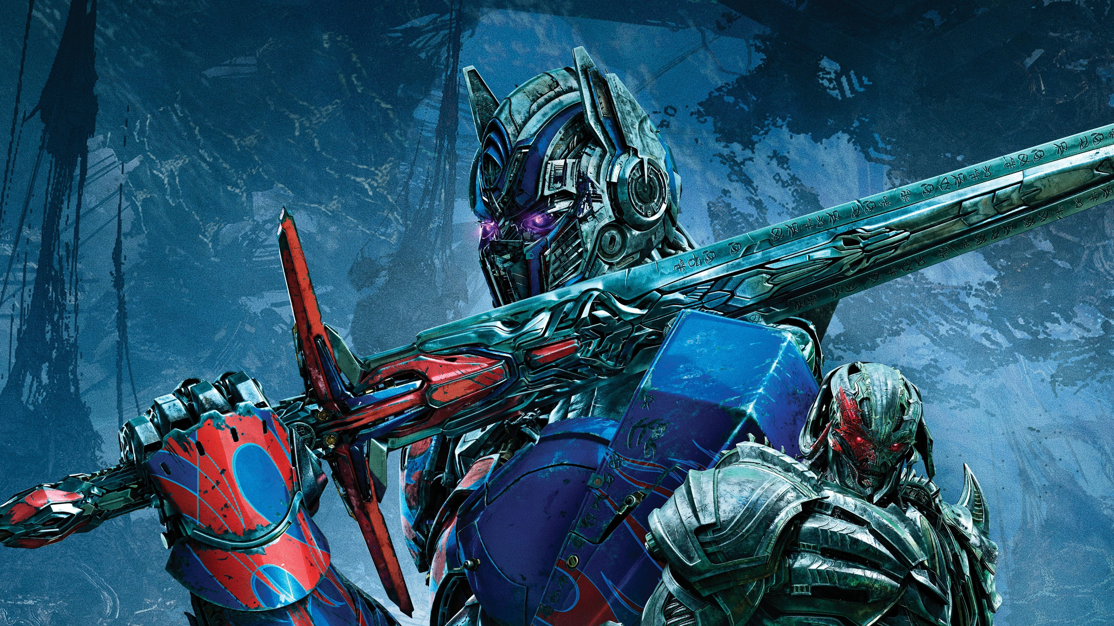 Optimus Prime, Movies, Transformers: The Last Knight, Sword, 3840x2160 4K Desktop