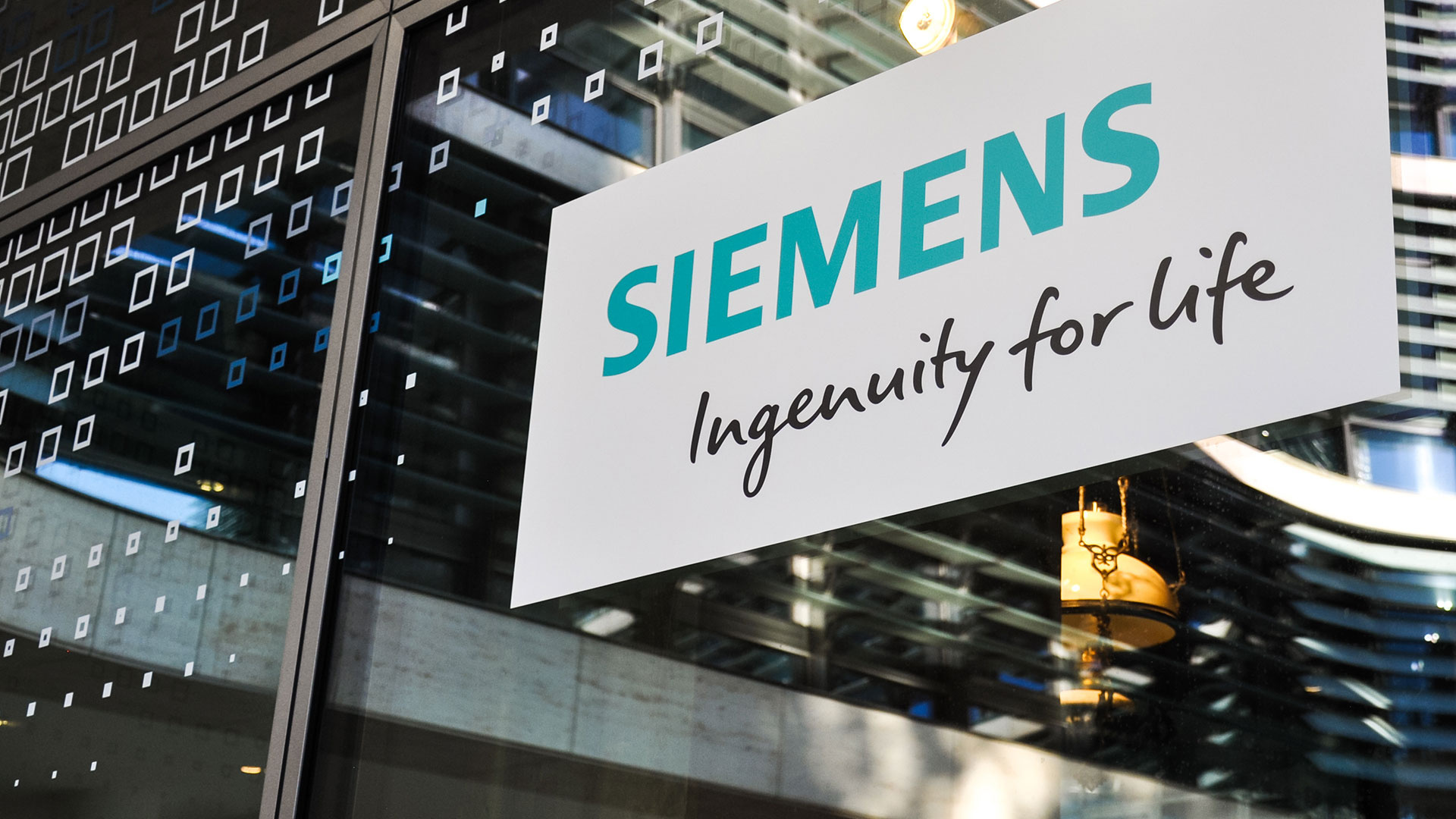 Siemens: Ingenuity for life, Slogan, A 170-year-old industrial engineering giant. 1920x1080 Full HD Background.