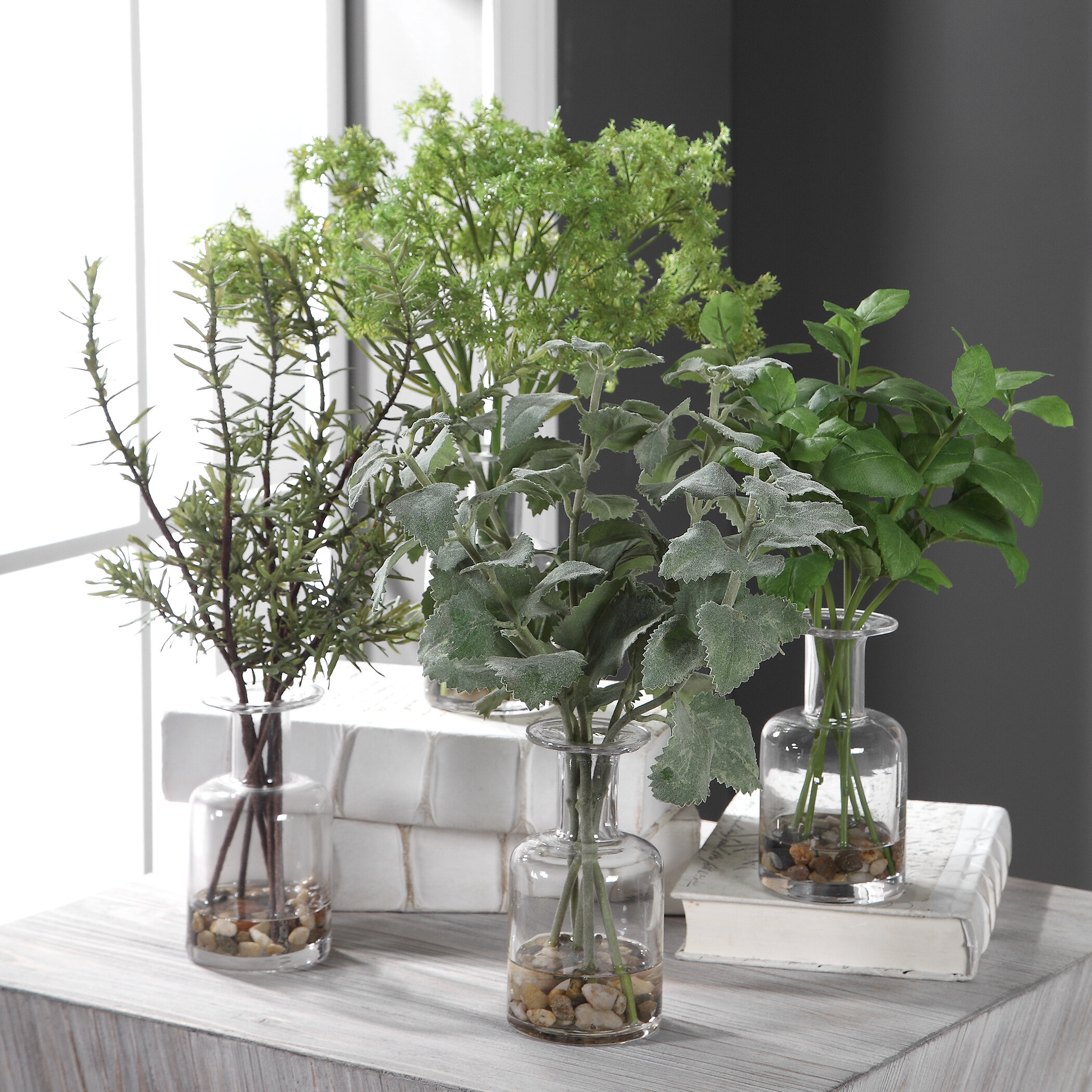 Kitchen herbs, Decorative vase set, Gracie Oaks, Home decor, 2100x2100 HD Phone