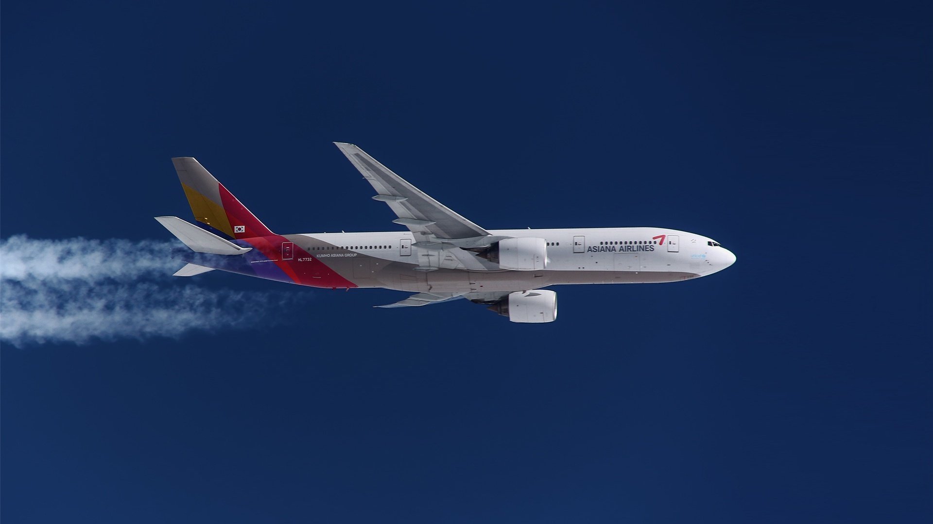 Asiana Airlines, Boeing 777, HD wallpaper, Background image, 1920x1080 Full HD Desktop