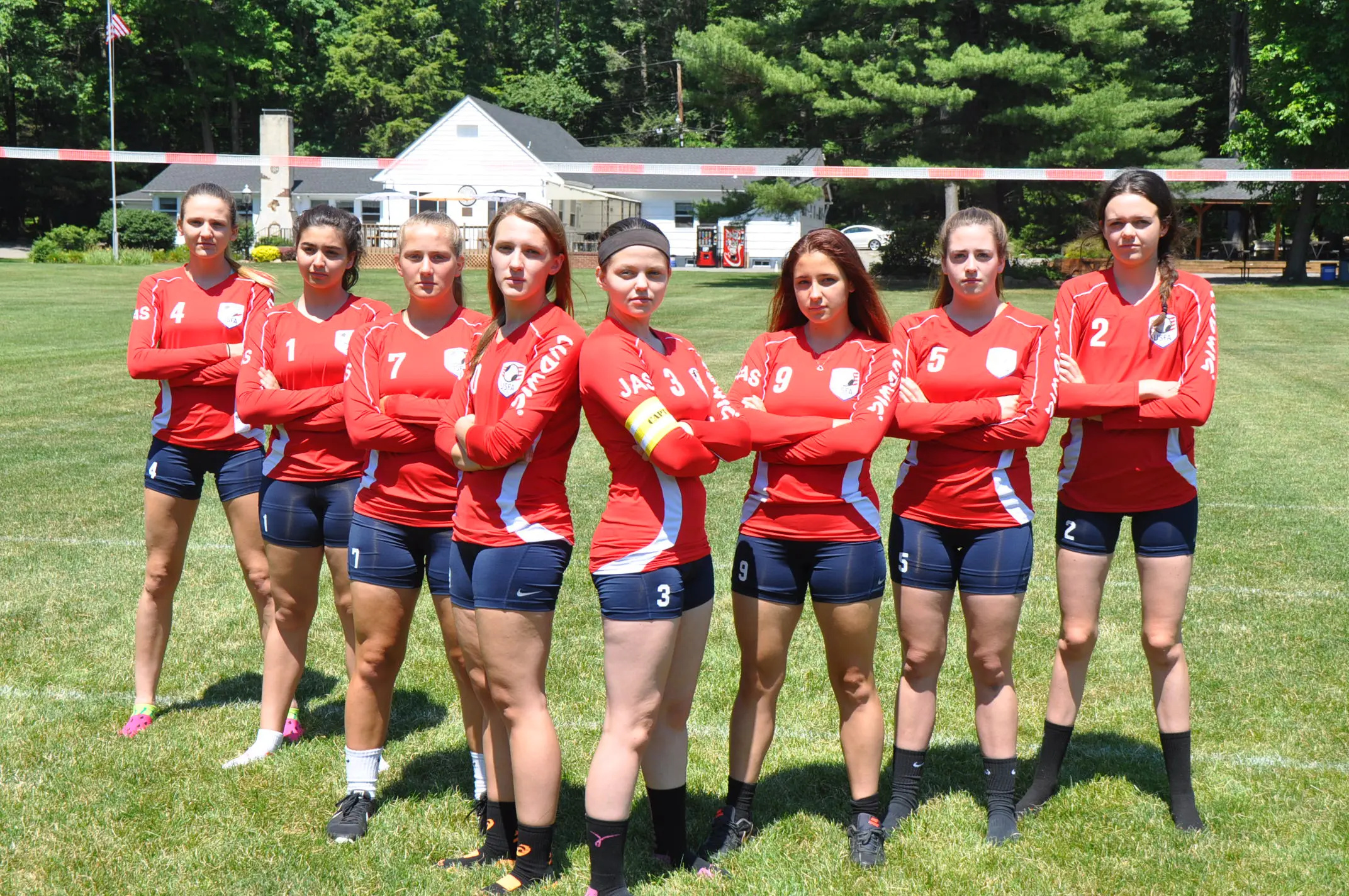 Fistball: USA U18 Girls National Fistball Team, Valerie Houghton, Playing sports, Maplewood, NJ. 2150x1430 HD Wallpaper.