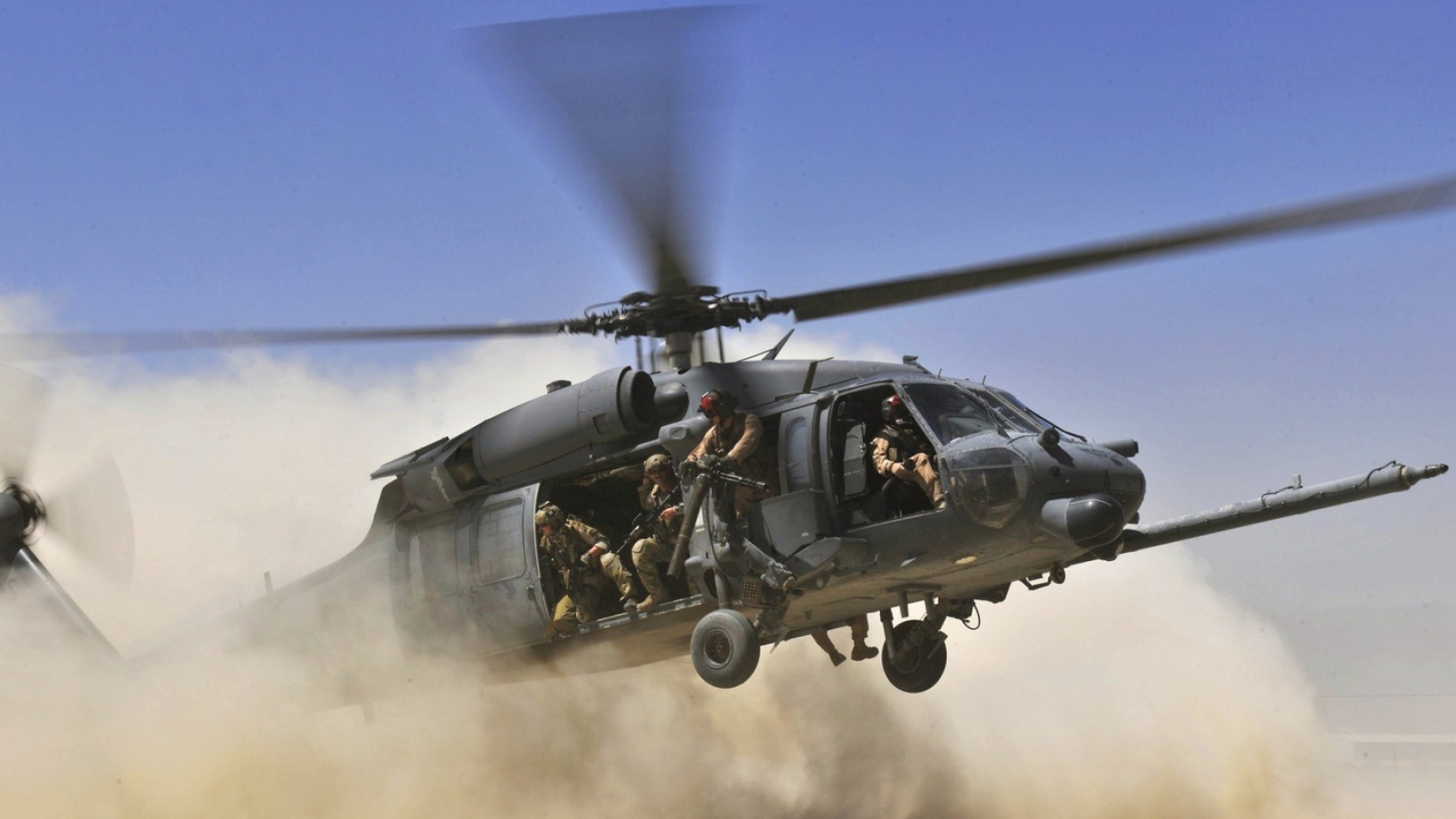 Sikorsky HH-60 Pave Hawk, American attack helicopter, 1920x1080 Full HD Desktop