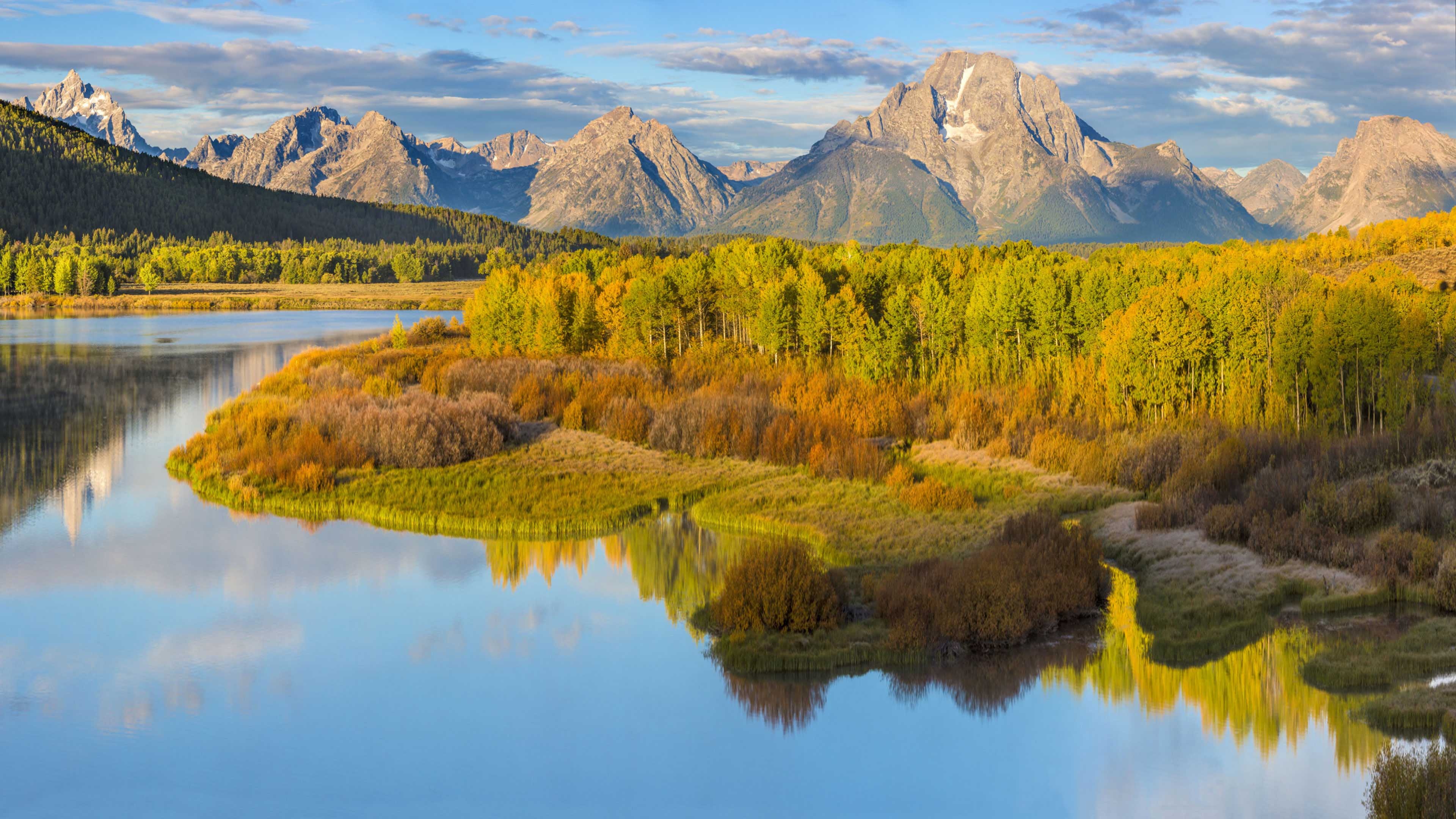 Grand Teton National Park, USA, Wallpaper HD, 3840x2160 4K Desktop