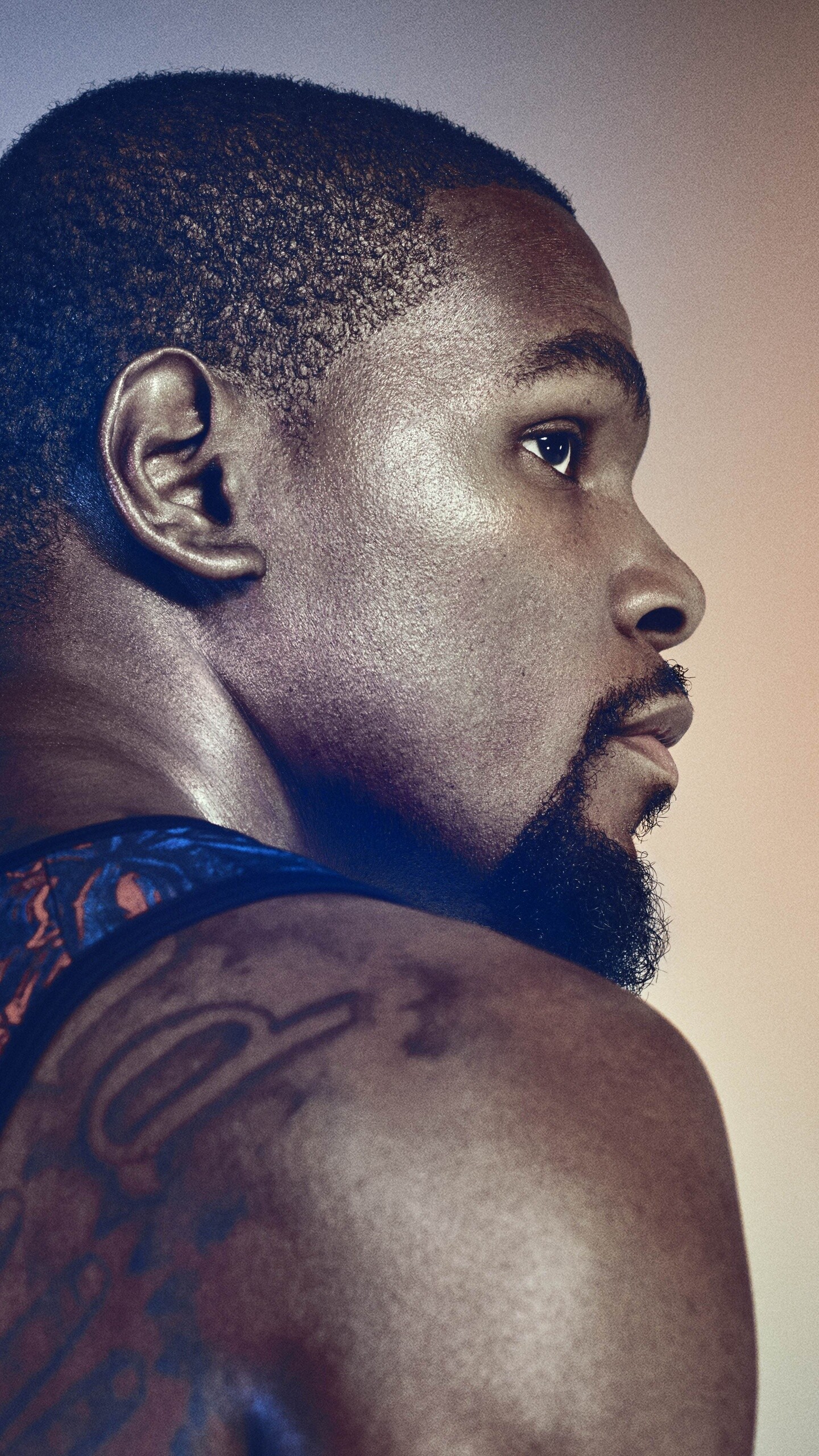 Kevin Durant: He has won the NBA Rookie of the Year Award in 2008, Basketball. 1440x2560 HD Background.