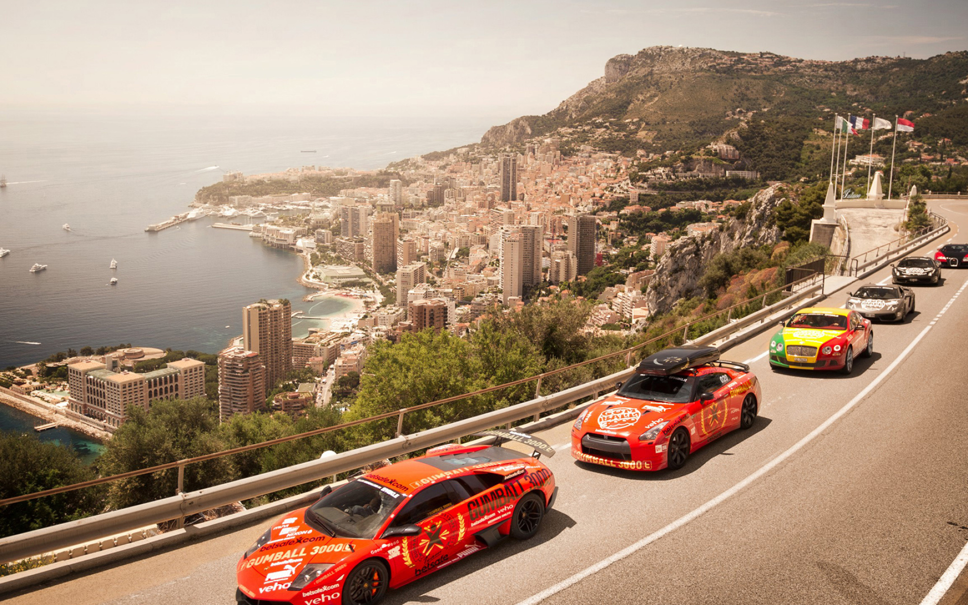 Monaco, Monte Carlo city, HD wallpapers, Wide, 1920x1200 HD Desktop