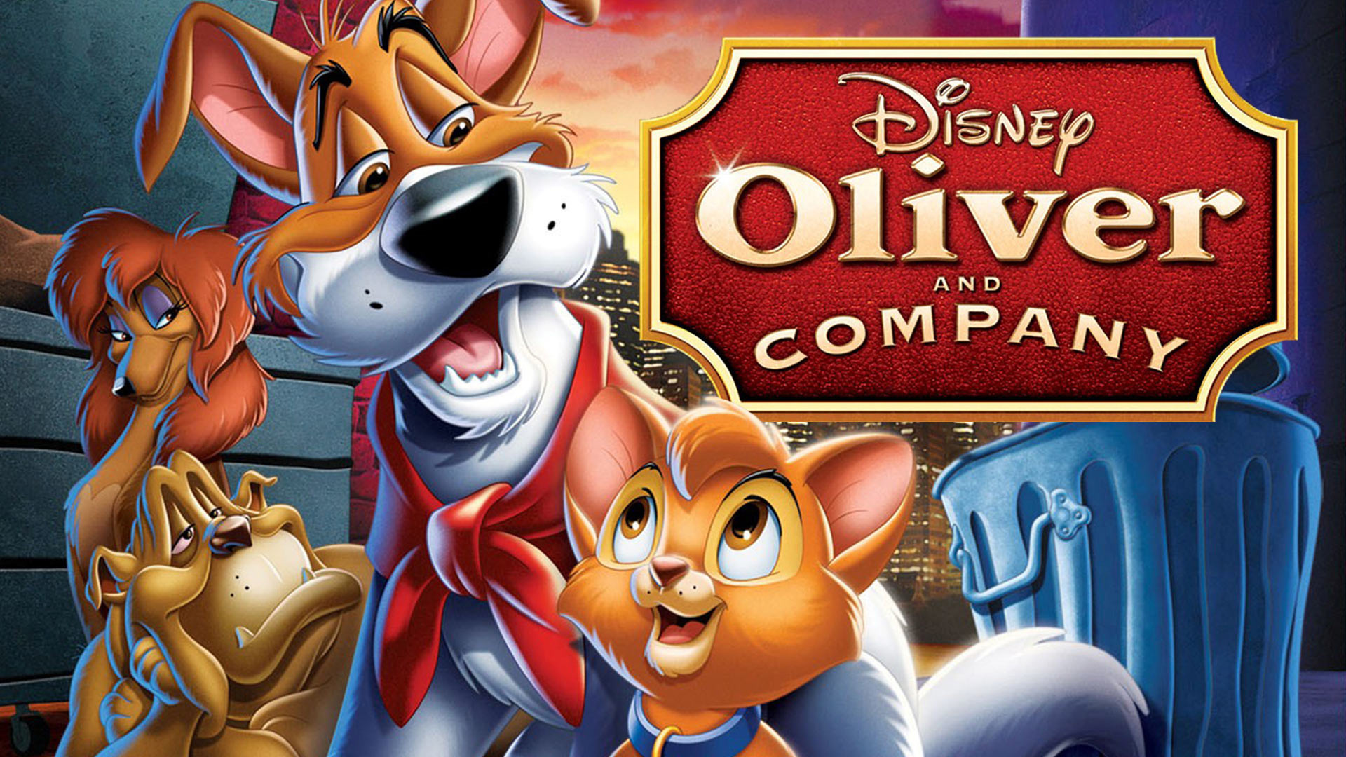 Oliver and Company, 1988 radio times, Timeless music, Nostalgic memories, 1920x1080 Full HD Desktop
