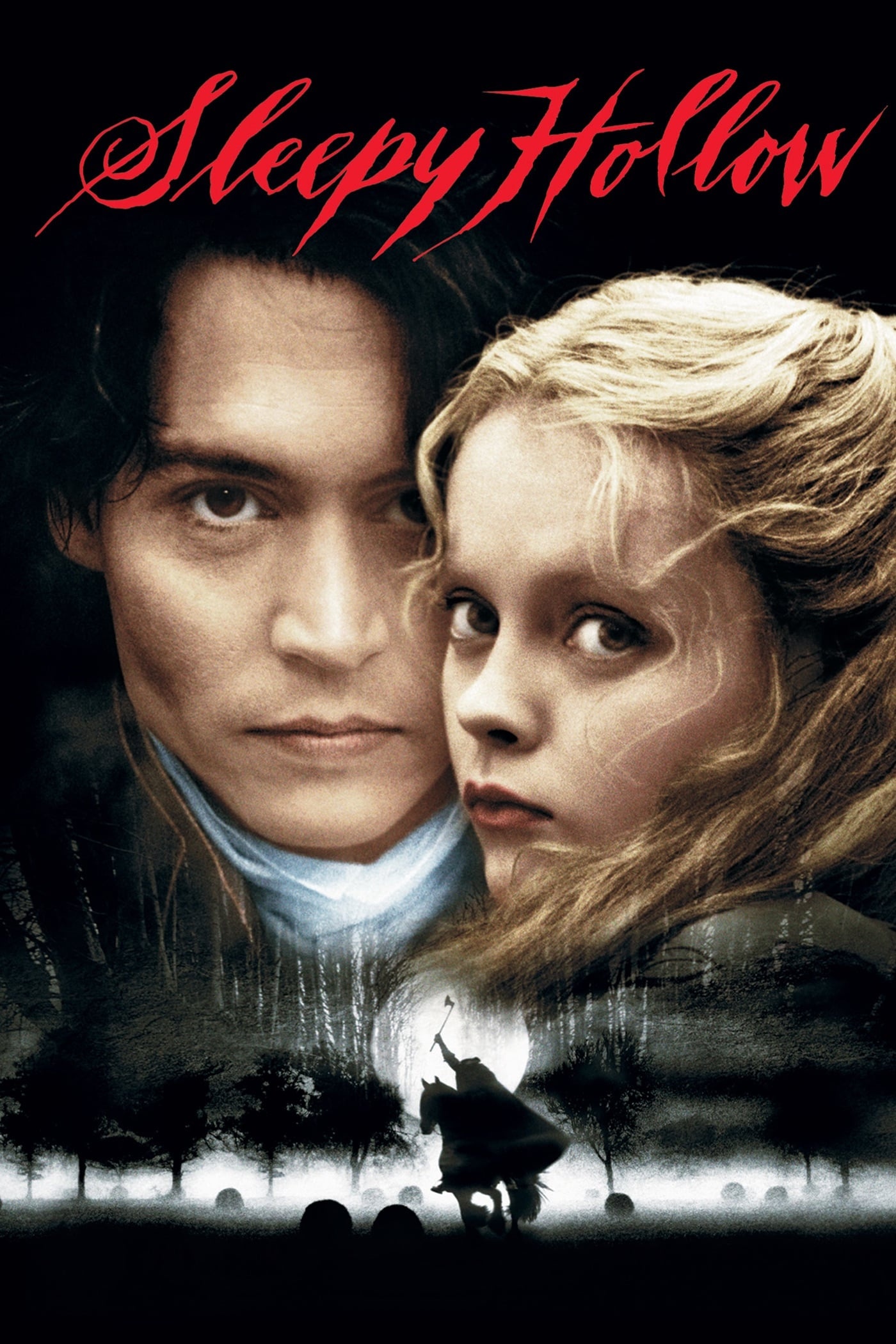 Sleepy Hollow (Movie): A 1999 gothic supernatural horror film directed by Tim Burton. 1400x2100 HD Background.