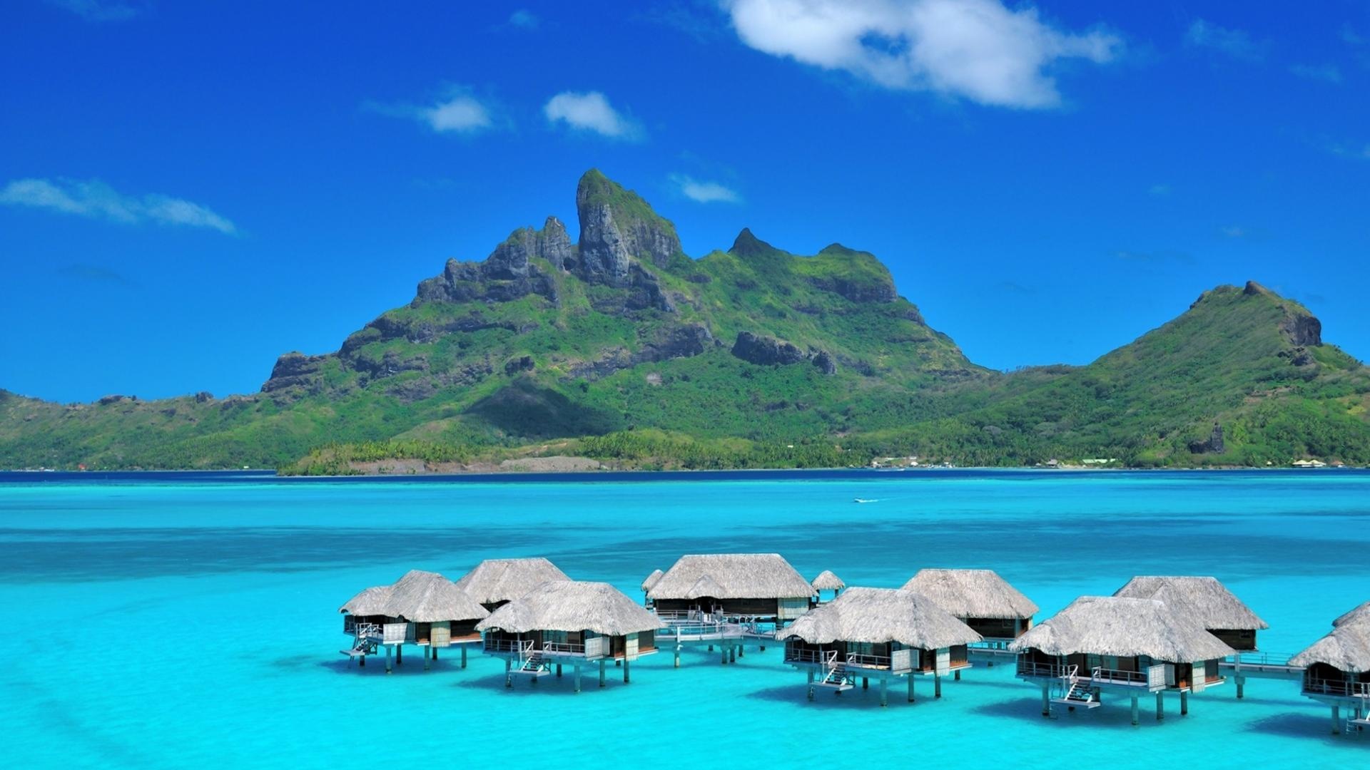 French Polynesia, Stunning wallpapers, Beautiful backgrounds, Exotic destination, 1920x1080 Full HD Desktop