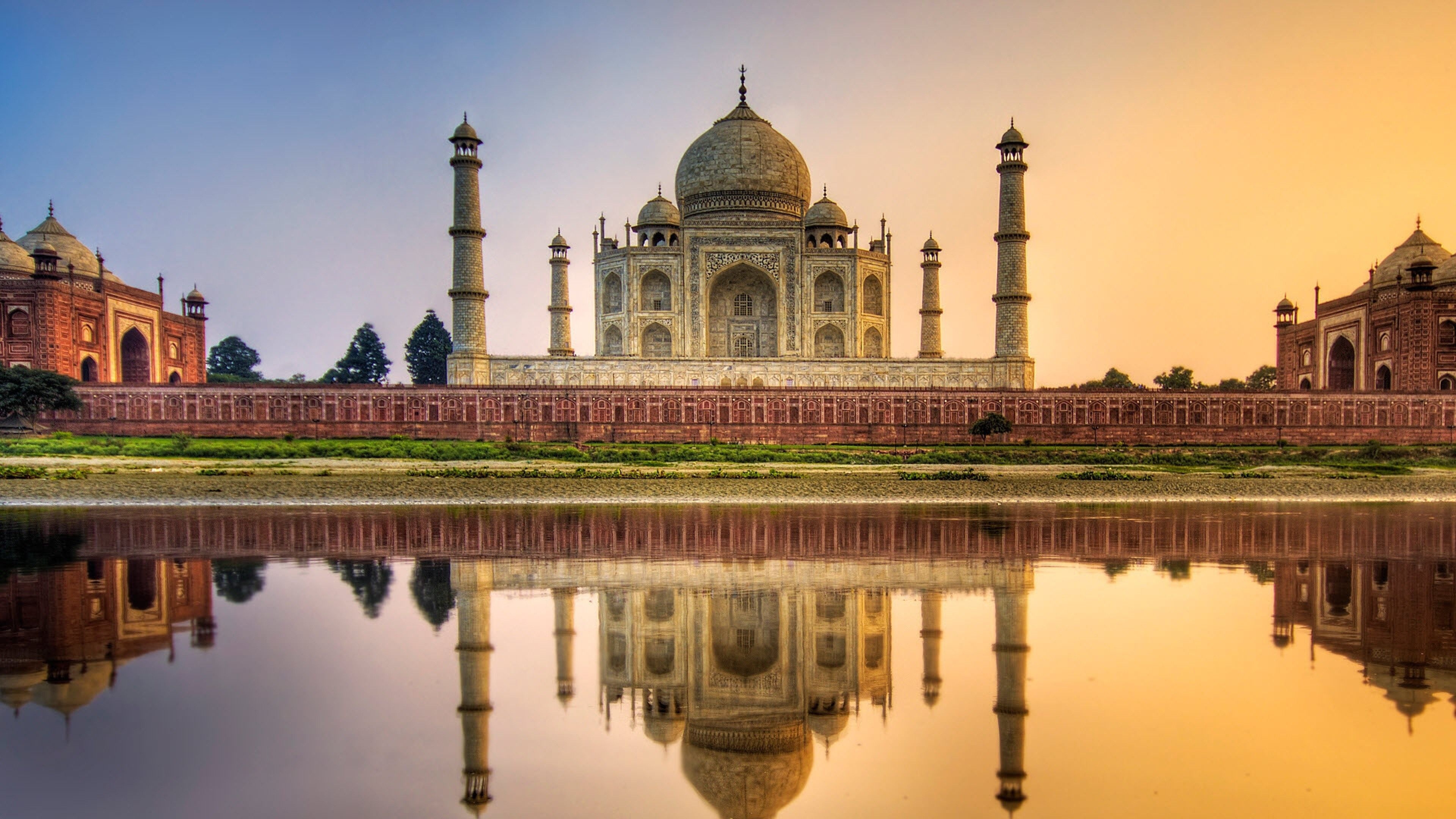 Preview wallpaper, Mausoleum, Travel photography, Taj Mahal, 3840x2160 4K Desktop