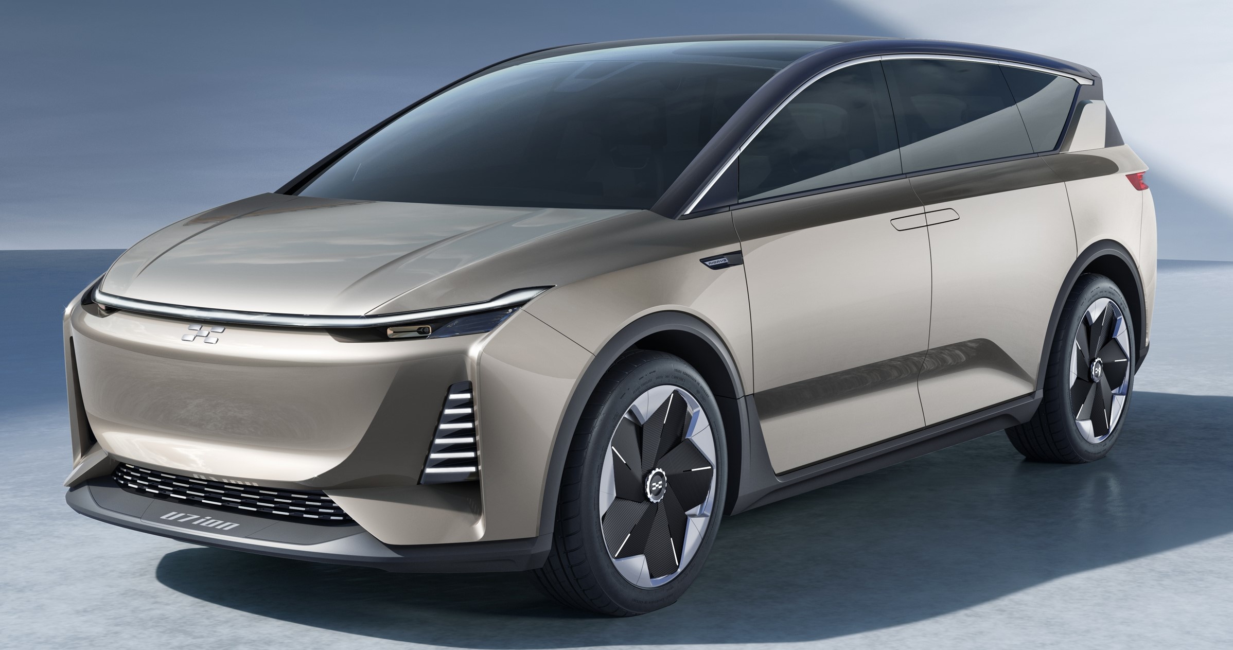 Aiways previews, Electric vehicle concept, Auto Shanghai, 2400x1270 HD Desktop