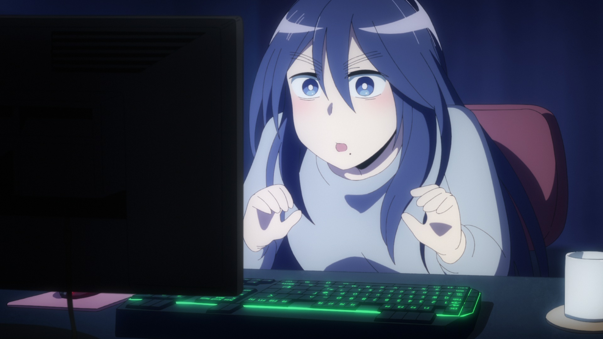Recovery of an MMO Junkie, Anime review, 1920x1080 Full HD Desktop