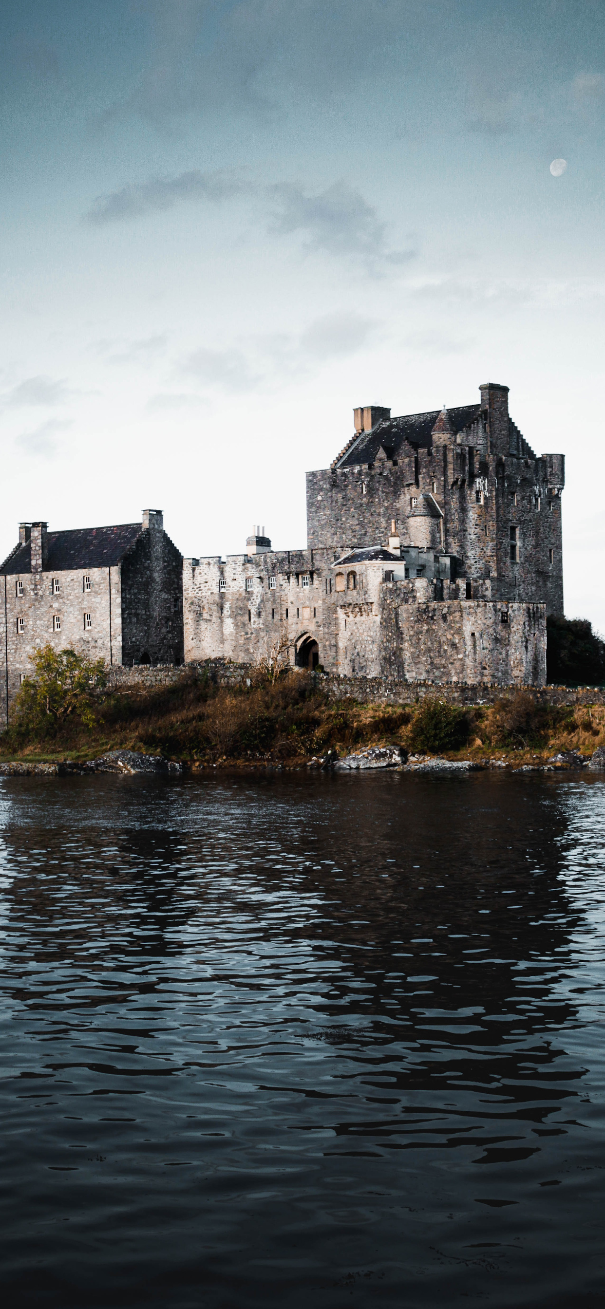 Castle: Fortified dwelling, Stronghold, Eilean Donan. 1250x2690 HD Wallpaper.
