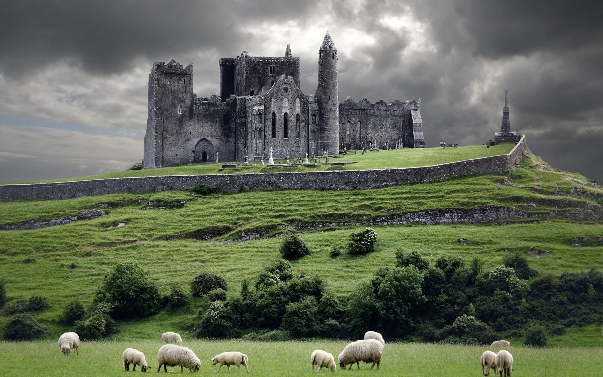Irish Castle, Desktop wallpapers, Ireland castle, Beautiful backgrounds, 1920x1200 HD Desktop