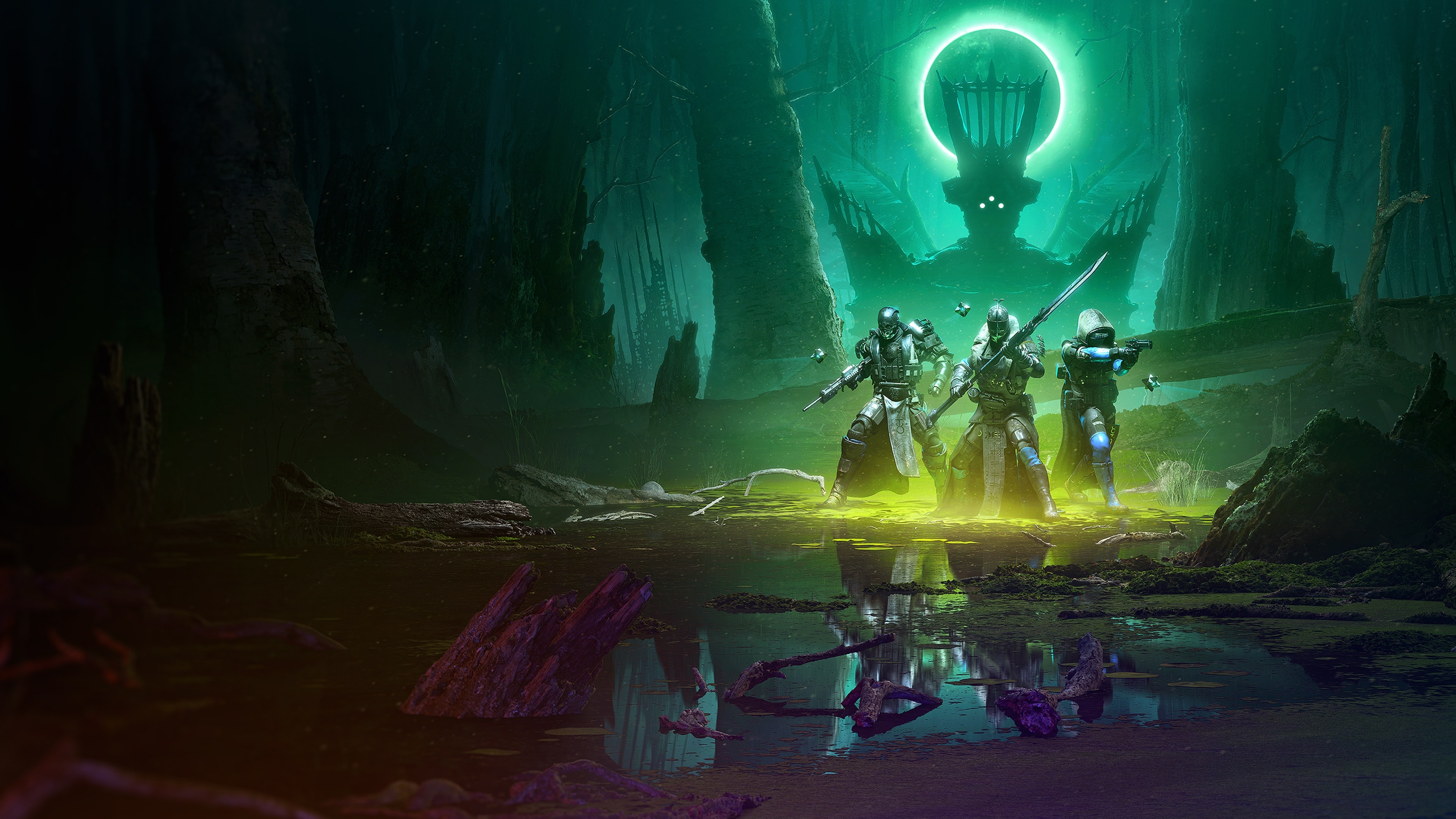 Destiny 2: The Witch Queen: The sixth expansion and the fifth year of extended content for the game series. 3840x2160 4K Background.