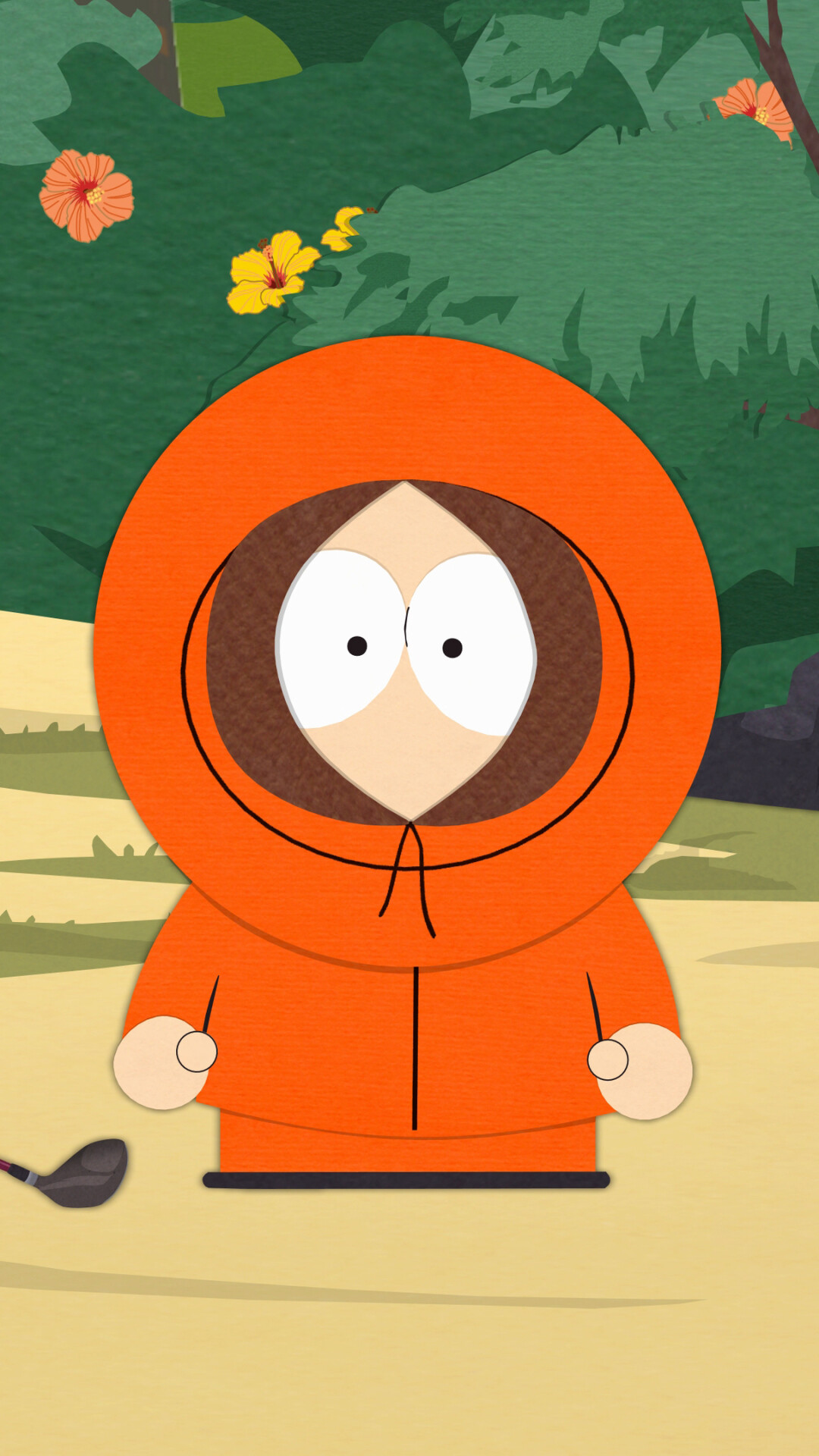South Park: Kenny McCormick, canonically has an ability to resurrect after dying. 1080x1920 Full HD Wallpaper.