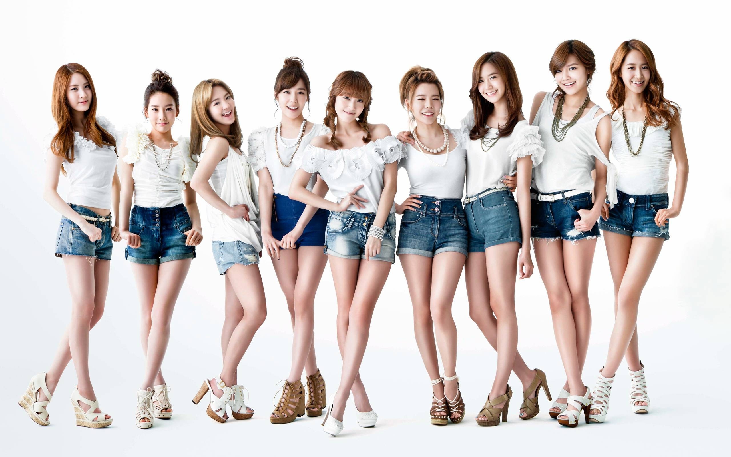 Sunny, Girls' Generation, White clothing, 2560x1600 HD Desktop