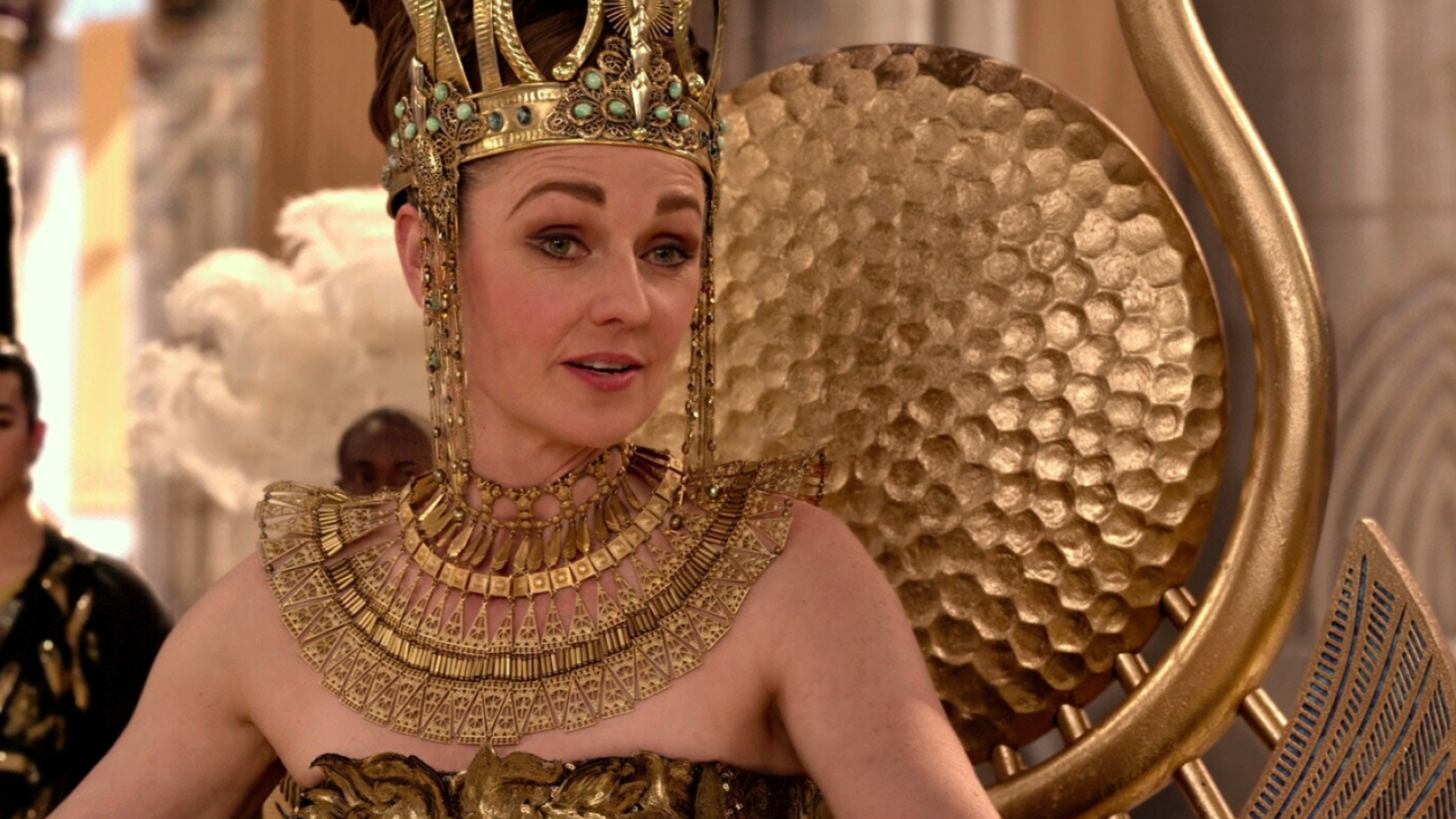 Gods of Egypt (Movie): Rachael Blake as Isis, The deity of health, marriage and wisdom, The wife of Osiris. 1920x1080 Full HD Wallpaper.