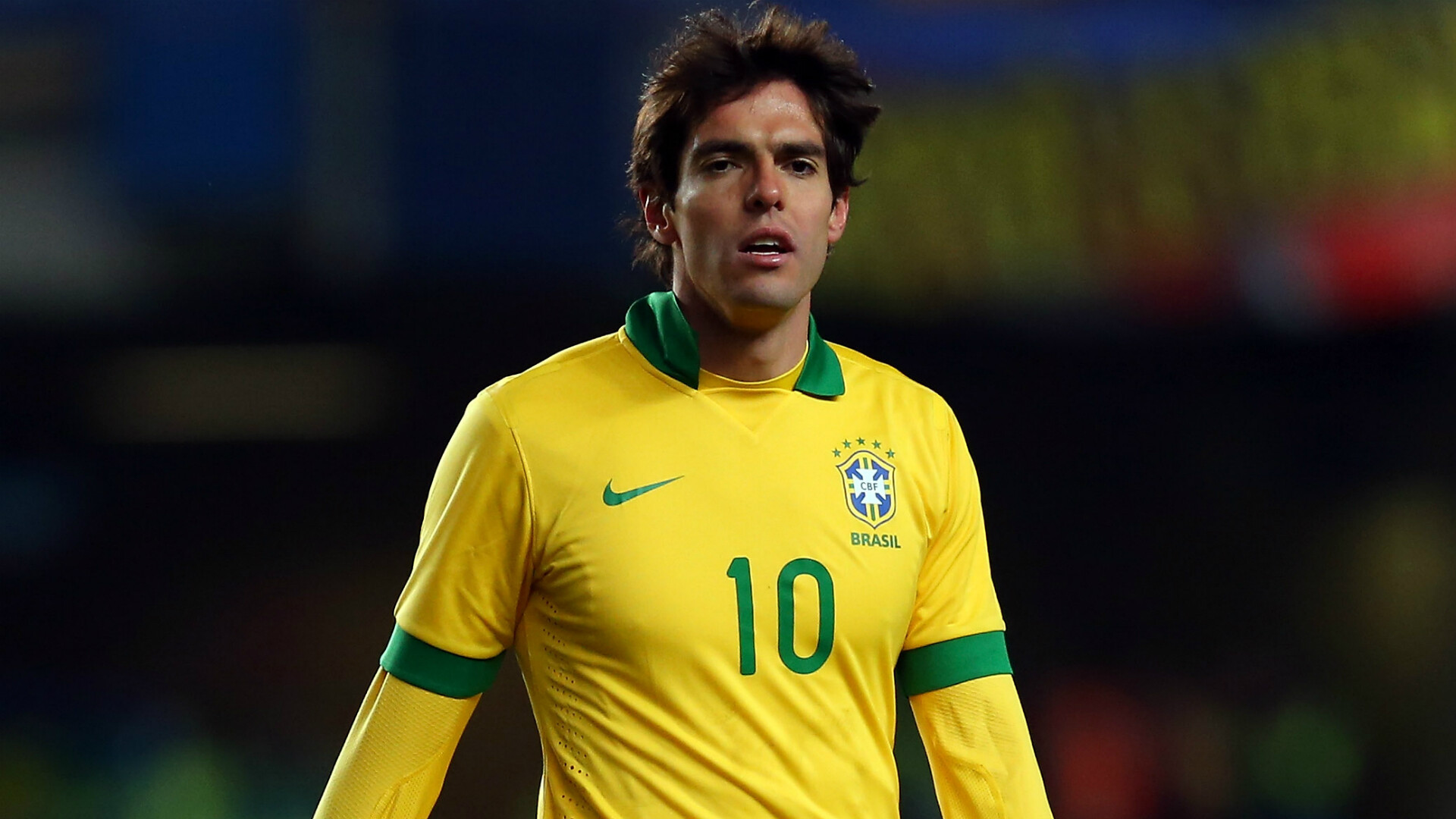 Kaká: Brazil football team, He was named the 2005 UEFA Club Football Best Midfielder. 1920x1080 Full HD Wallpaper.