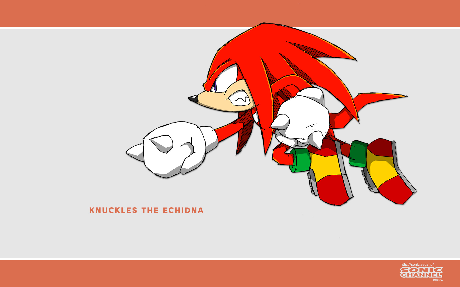 Knuckles the Echidna, Gaming, Sonic character, Sonic Channel, 1920x1200 HD Desktop
