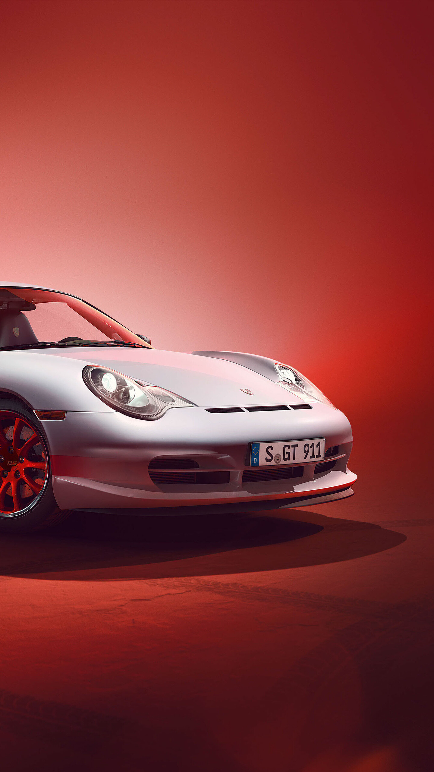 Porsche 911: A limited-edition RS model, inspired by the 1973 Carrera RS, was re-introduced in 1992. 1440x2560 HD Background.