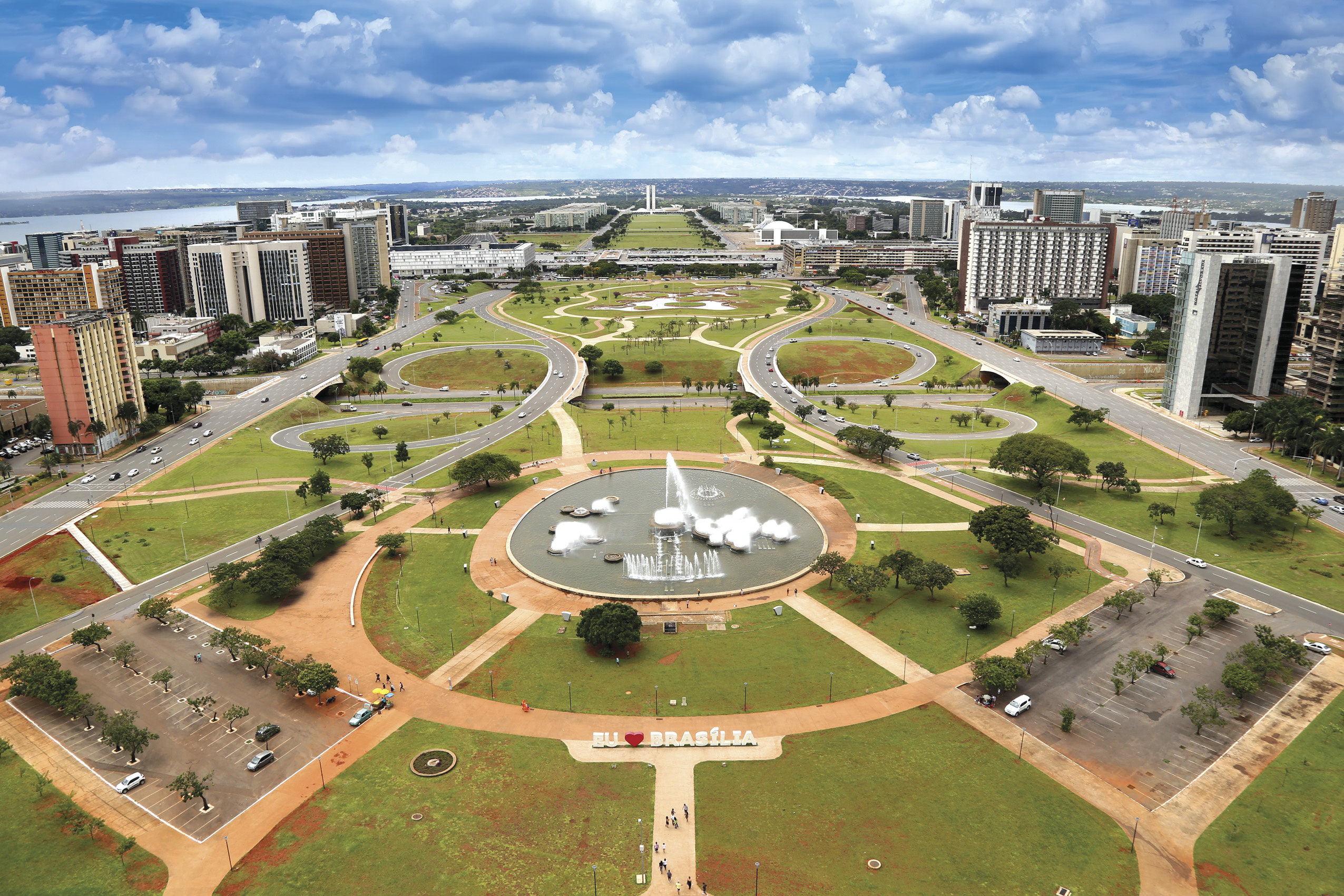 Brasilia artwork, Human creativity, Panoramic magazine, Unconventional designs, 2560x1710 HD Desktop