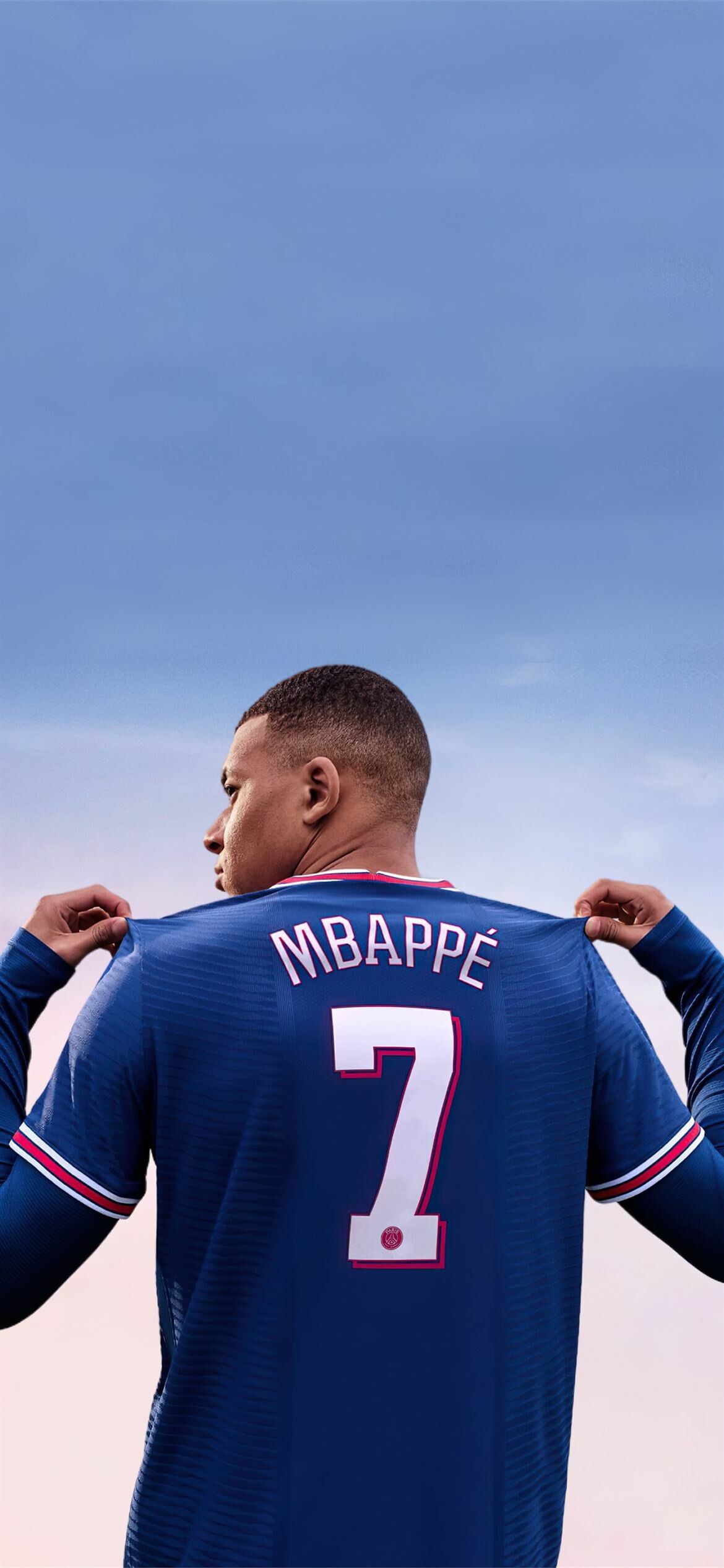 Kylian Mbappe: The second most expensive player of all time behind team-mate Neymar, PSG. 1170x2540 HD Background.