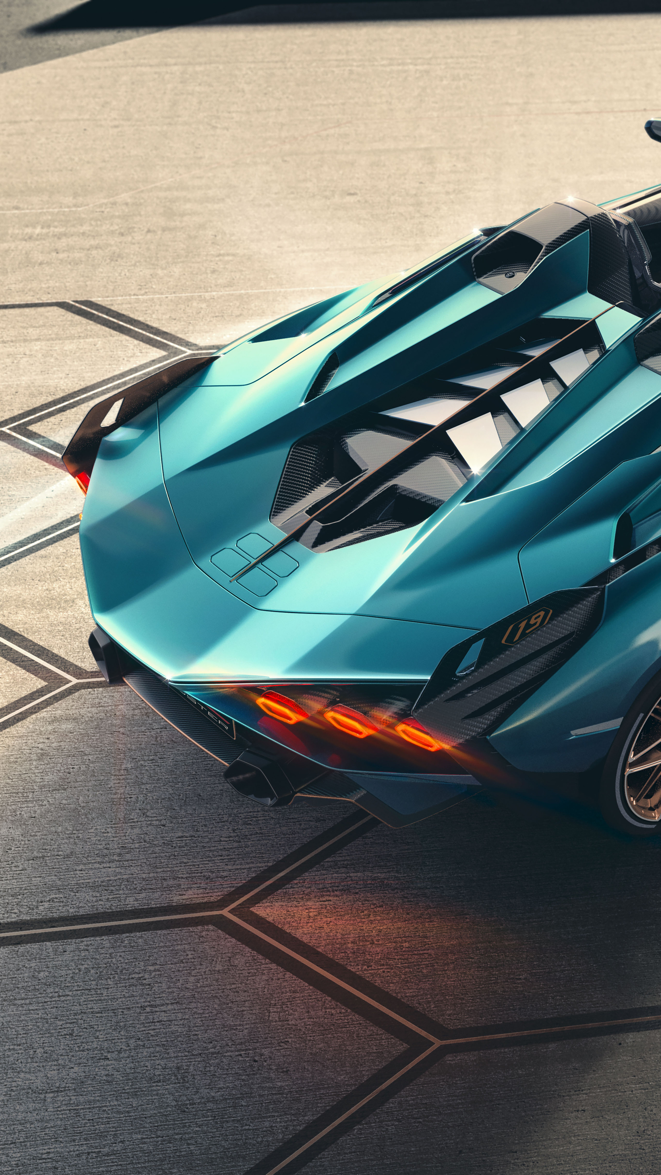 Lamborghini Sian, Auto excellence, Roadster elegance, Sony Xperia beauty, 2160x3840 4K Handy