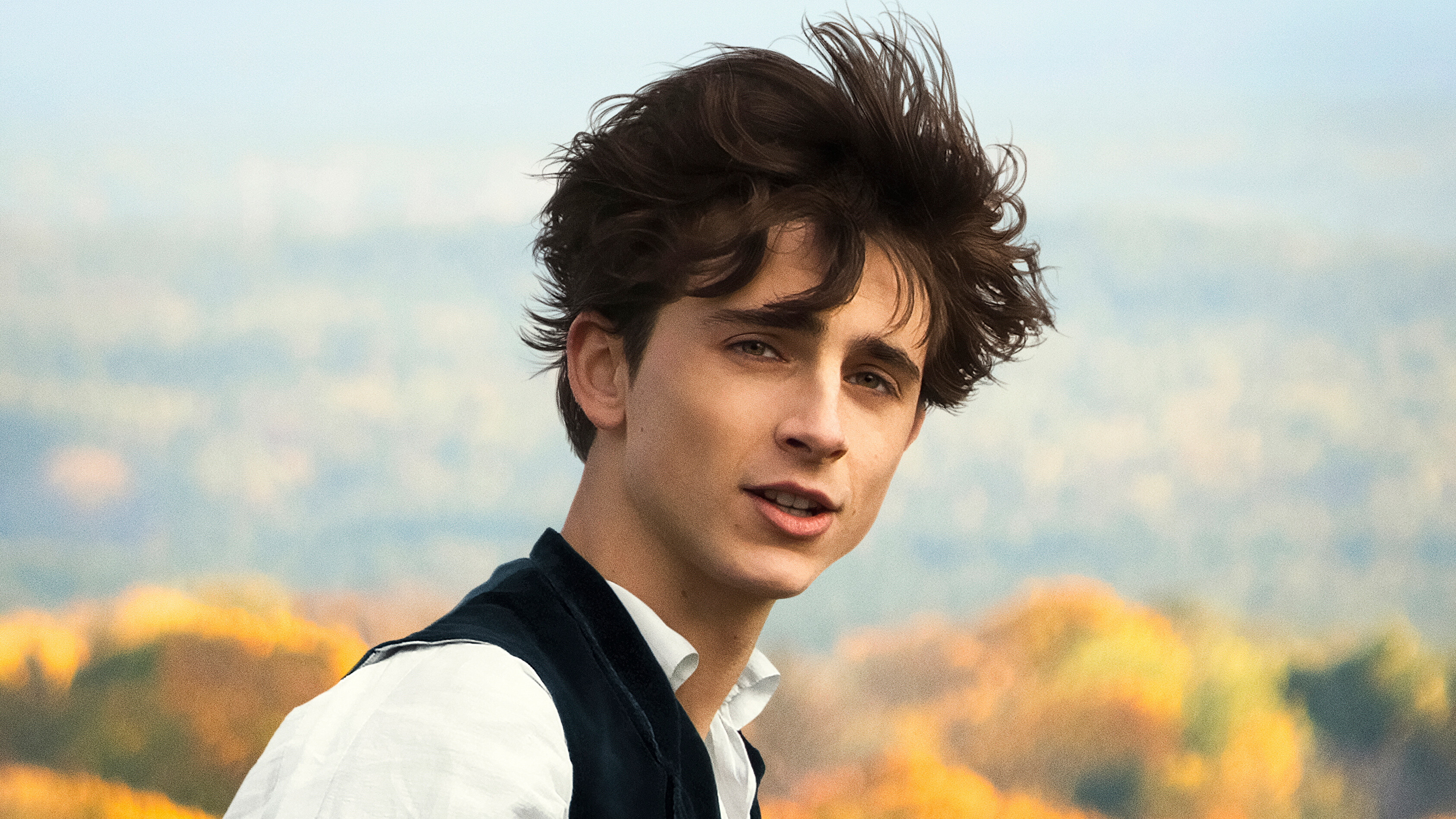 Timothee Chalamet: Theodore "Laurie" Laurence in a 2019 American coming-of-age period drama film, Little Women. 3380x1900 HD Wallpaper.