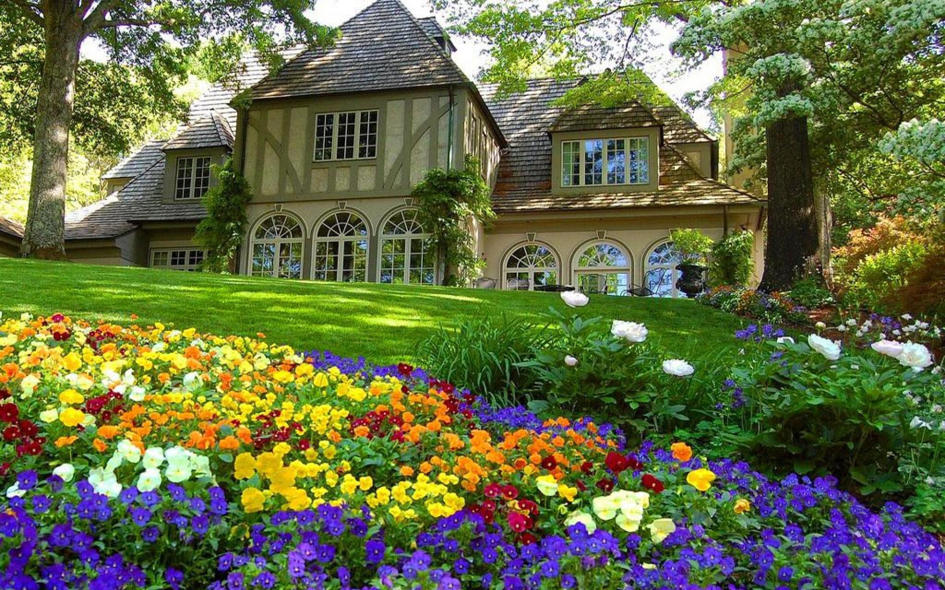 Garden retreat, Natural beauty, Outdoor oasis, Botanical sanctuary, 1920x1200 HD Desktop