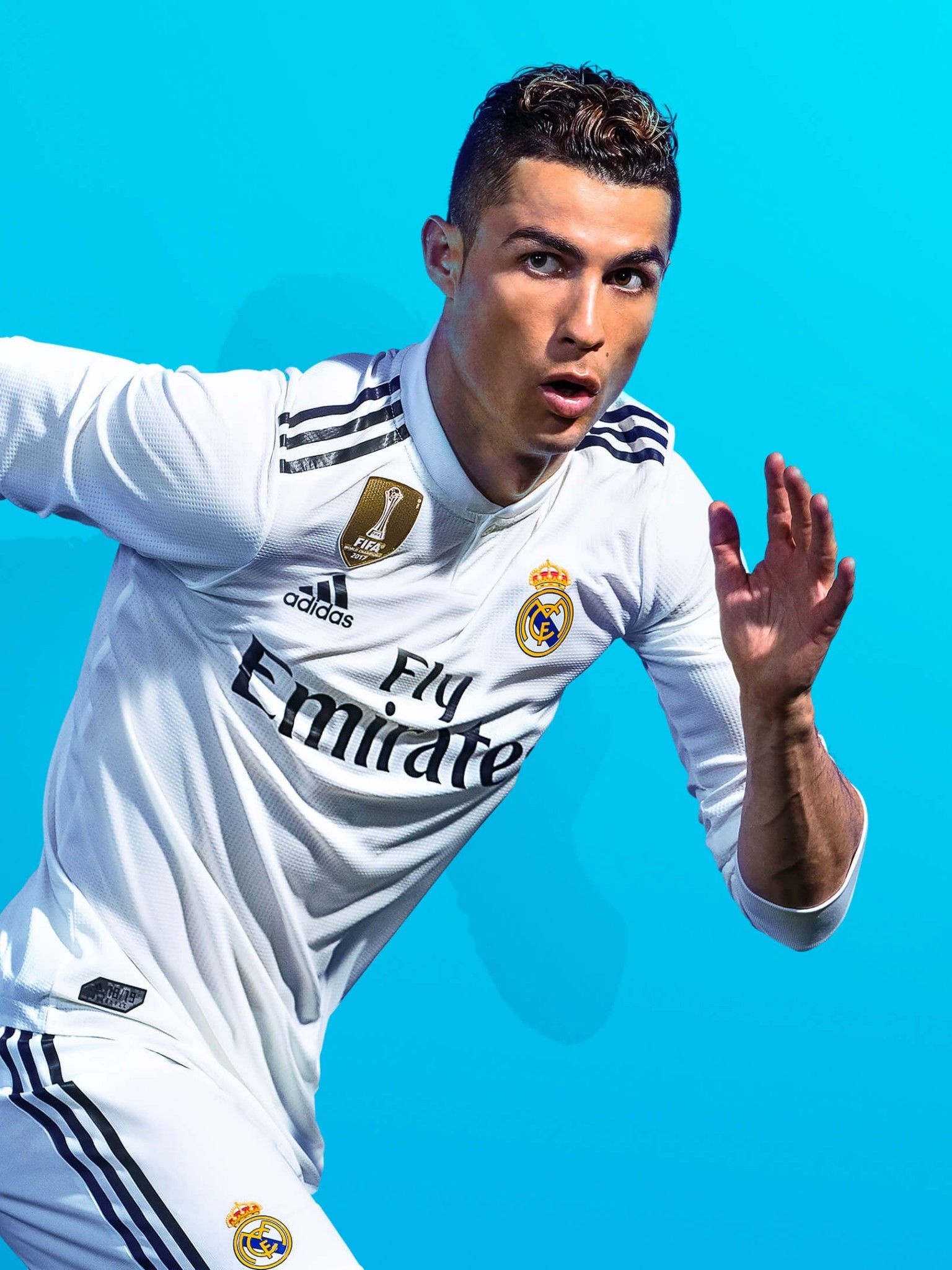 FIFA Soccer (Game): Cristiano Ronaldo, A forward for Premier League club Manchester United, Xbox 360. 1540x2050 HD Wallpaper.