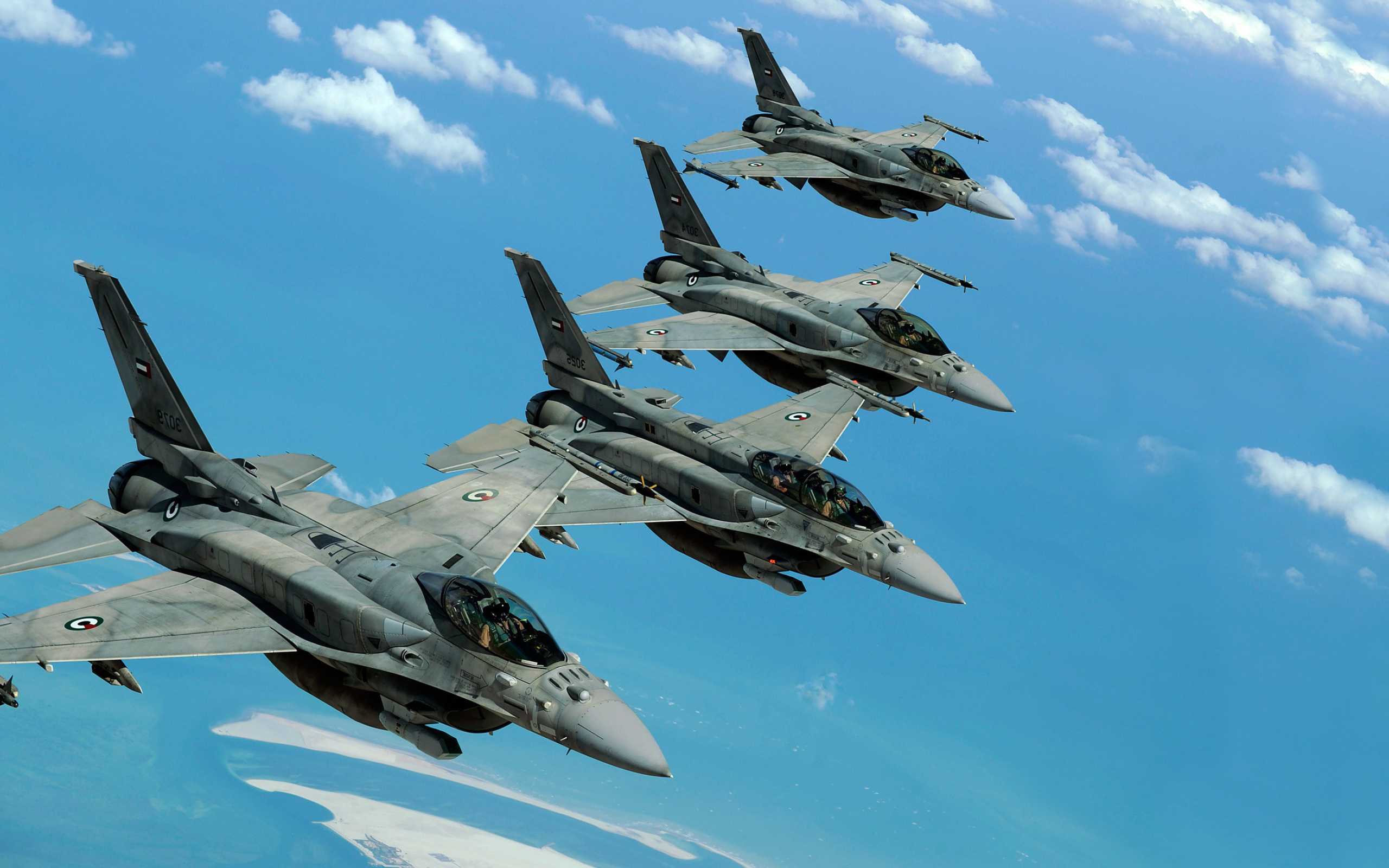 Fighting Falcon, General Dynamics, F-16 HD wallpaper, Fighter jet, 2560x1600 HD Desktop