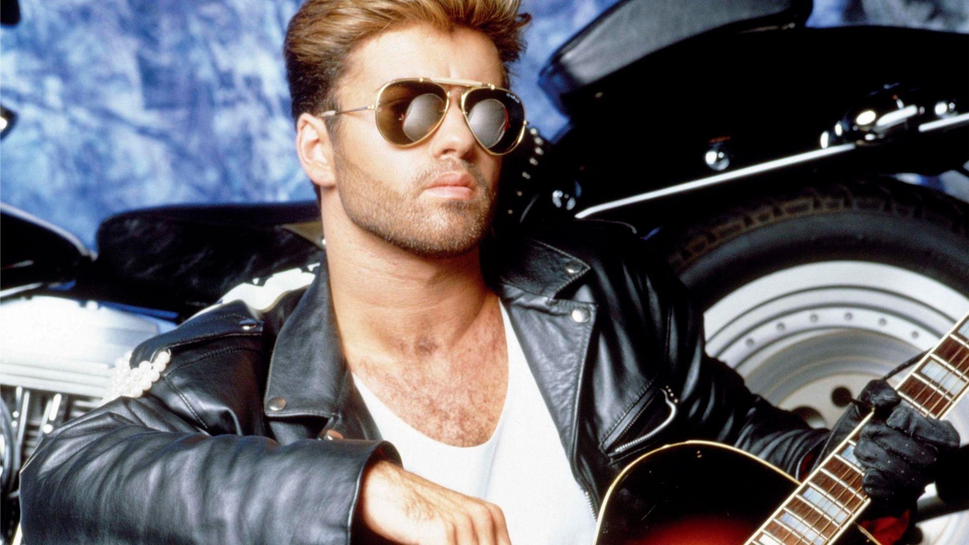 George Michael: Dominated pop music during the ‘80s. 1920x1080 Full HD Background.