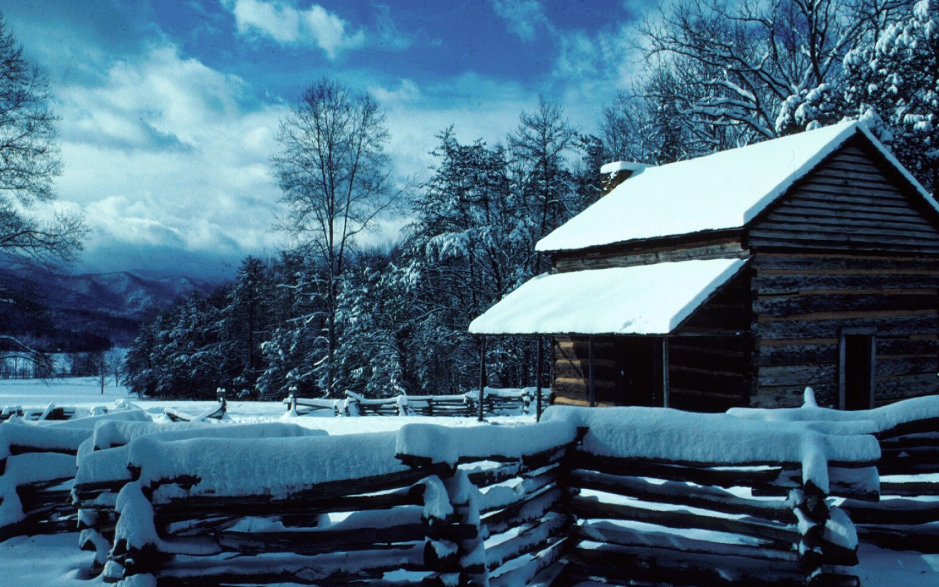 Winter in Tennessee, Serene atmosphere, 1920x1200 HD Desktop