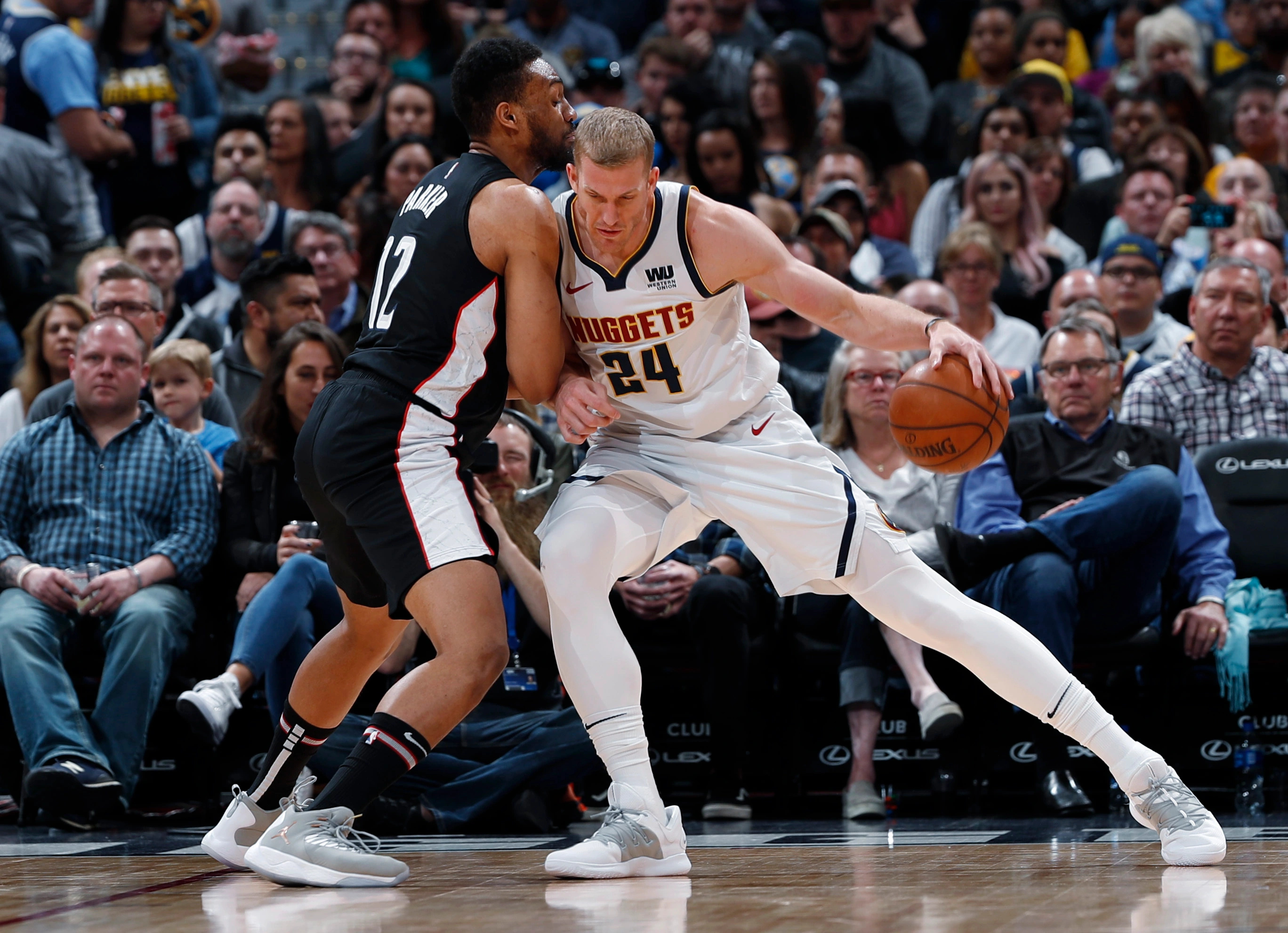 Mason Plumlee, Nuggets, World Cup training camp, Roster addition, 2740x1990 HD Desktop