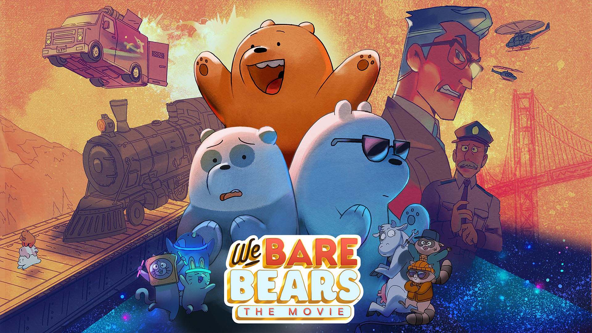 We Bare Bears: The Movie, Animation, Watch or Stream, 1920x1080 Full HD Desktop