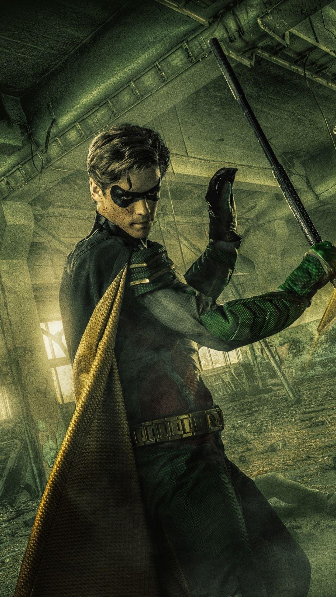 Dick Grayson Nightwing, Titans wallpapers, 1080x1920 Full HD Phone