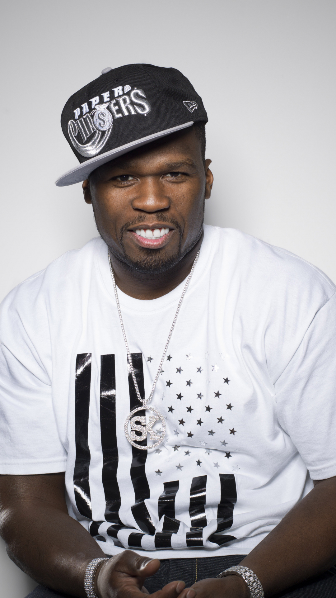 50 Cent: "How to Rob" was released as the commercial debut single by Columbia Records. 1080x1920 Full HD Wallpaper.